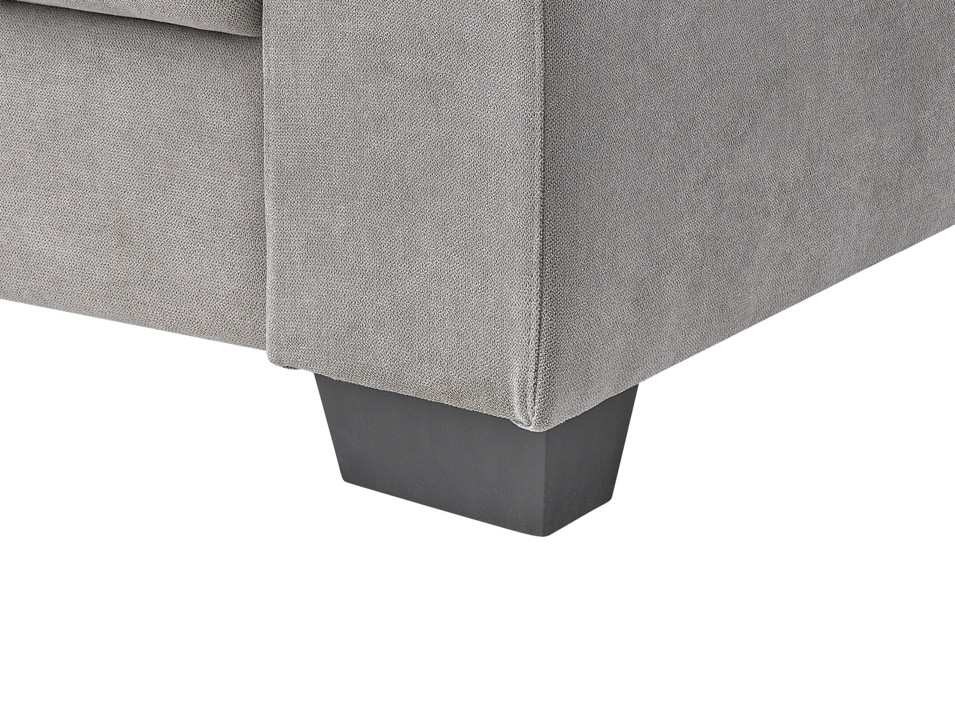 light grey Grey Accent Chair Lyon Collection detail image by CorLiving#color_lyon-light-grey