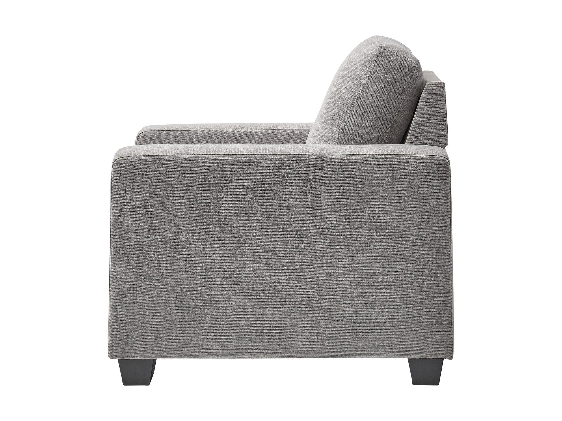 light grey Grey Accent Chair Lyon Collection product image by CorLiving#color_lyon-light-grey