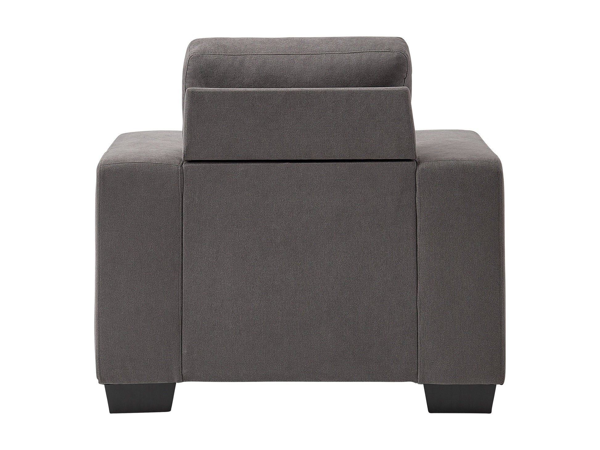 dark grey Grey Accent Chair Lyon Collection product image by CorLiving#color_lyon-dark-grey