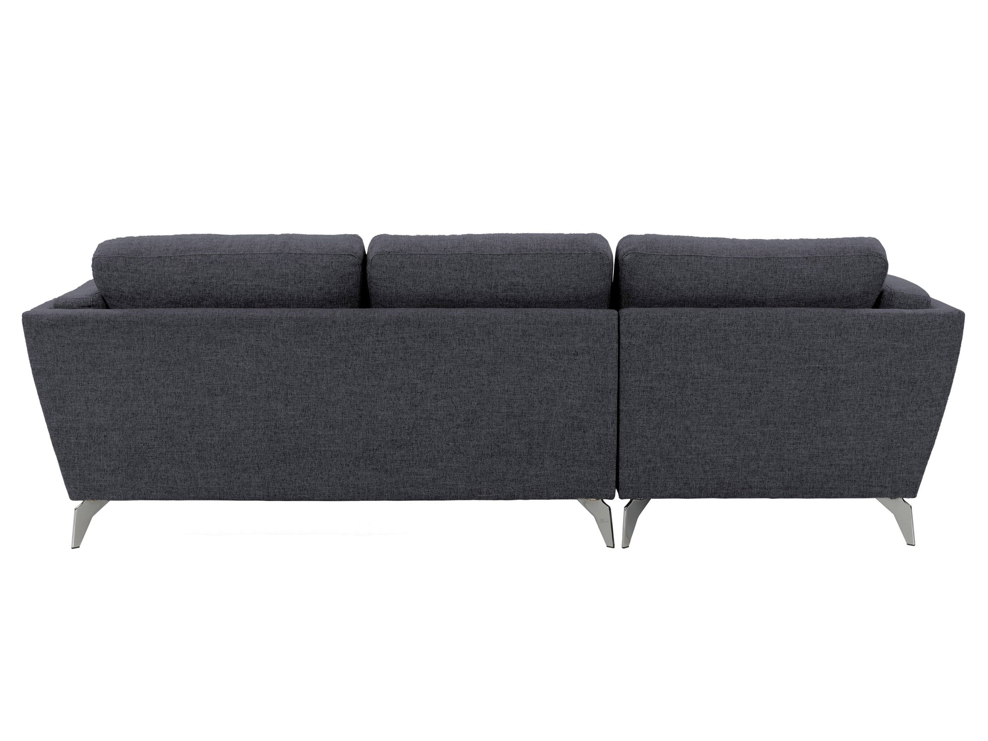 deep blue L Shaped Sofa, Left Facing Lansing Collection product image by CorLiving#color_lansing-deep-blue