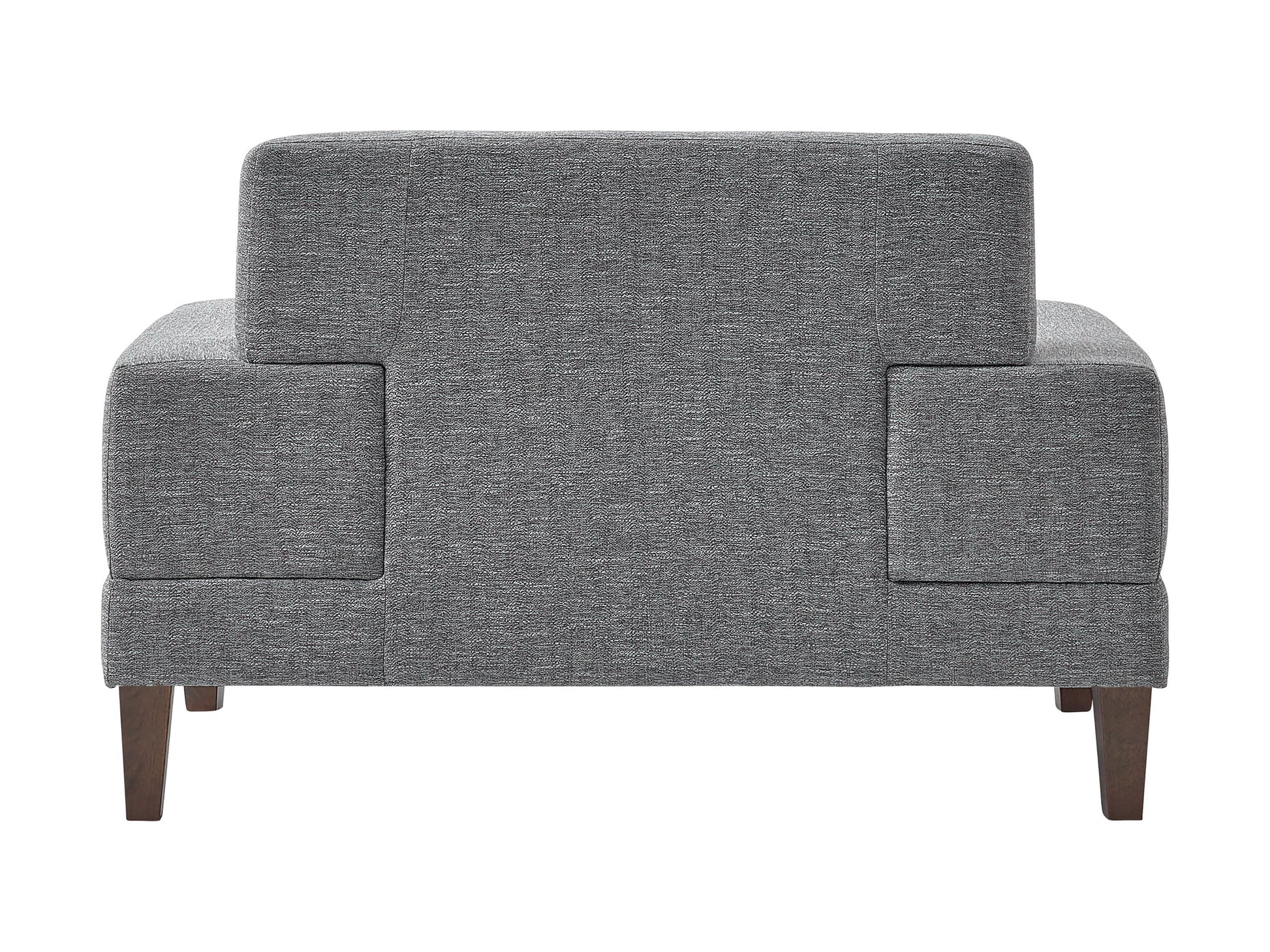 grey Wide Armchair Ava Collection product image by CorLiving#color_ava-grey