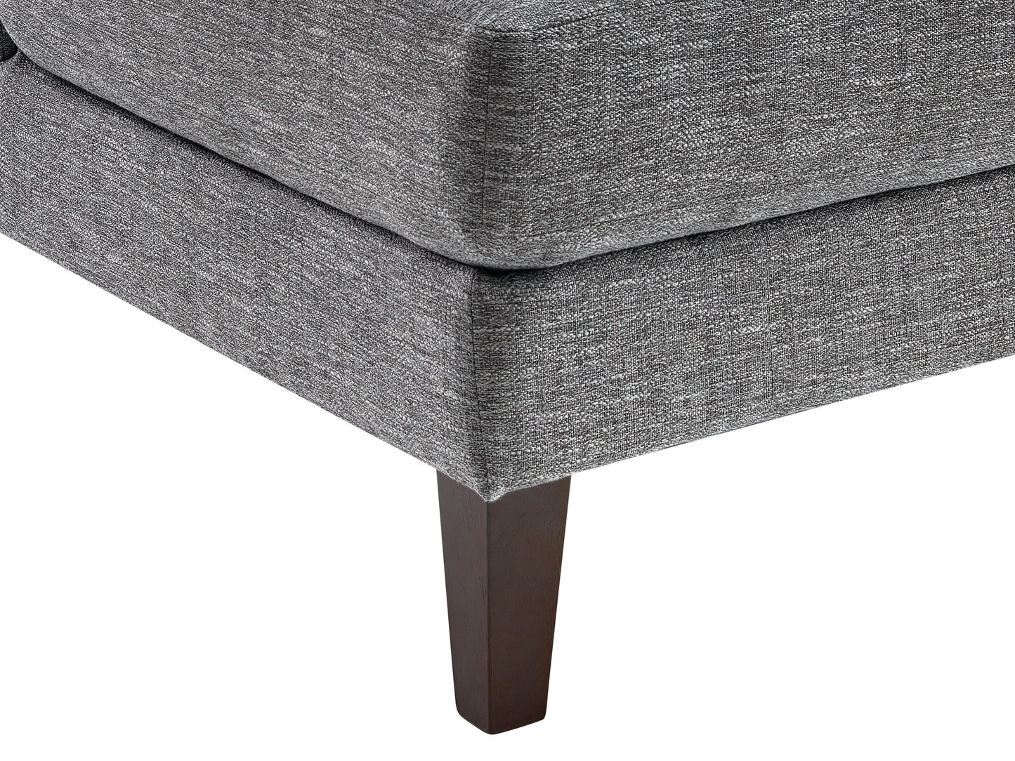 grey Modern Sectional Sofa, Right Facing Ava collection detail image by CorLiving#color_grey