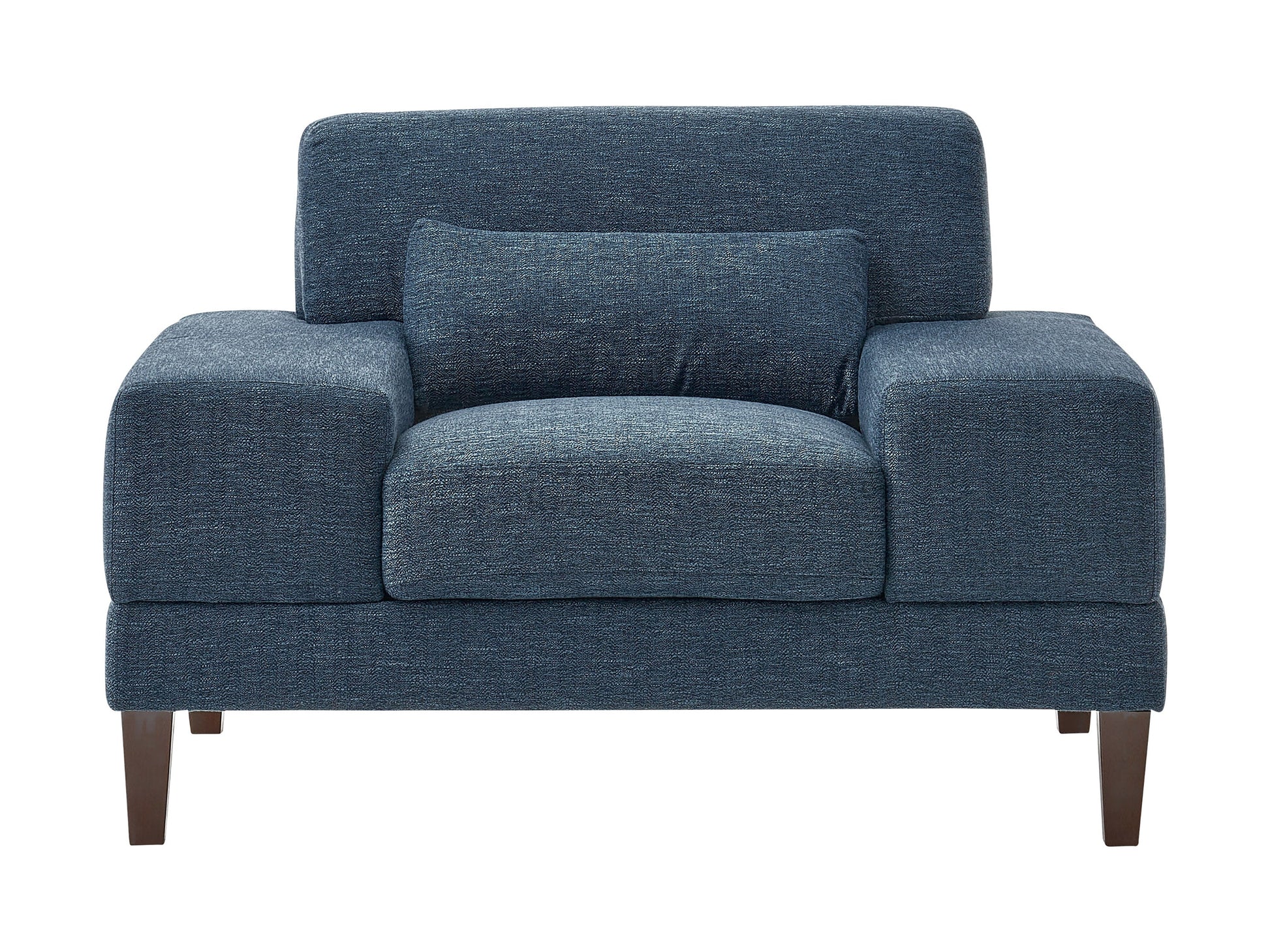 blue Wide Armchair Ava Collection product image by CorLiving#color_ava-blue