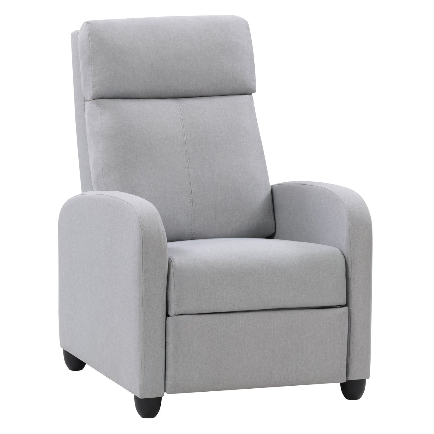 Grey Recliner CorLiving Collection product image by CorLiving#color_light-grey