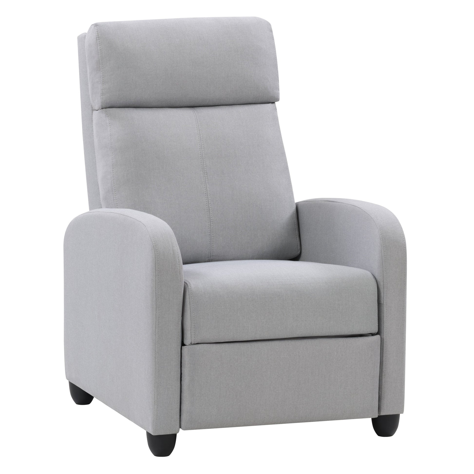 Grey Recliner CorLiving Collection product image by CorLiving#color_light-grey