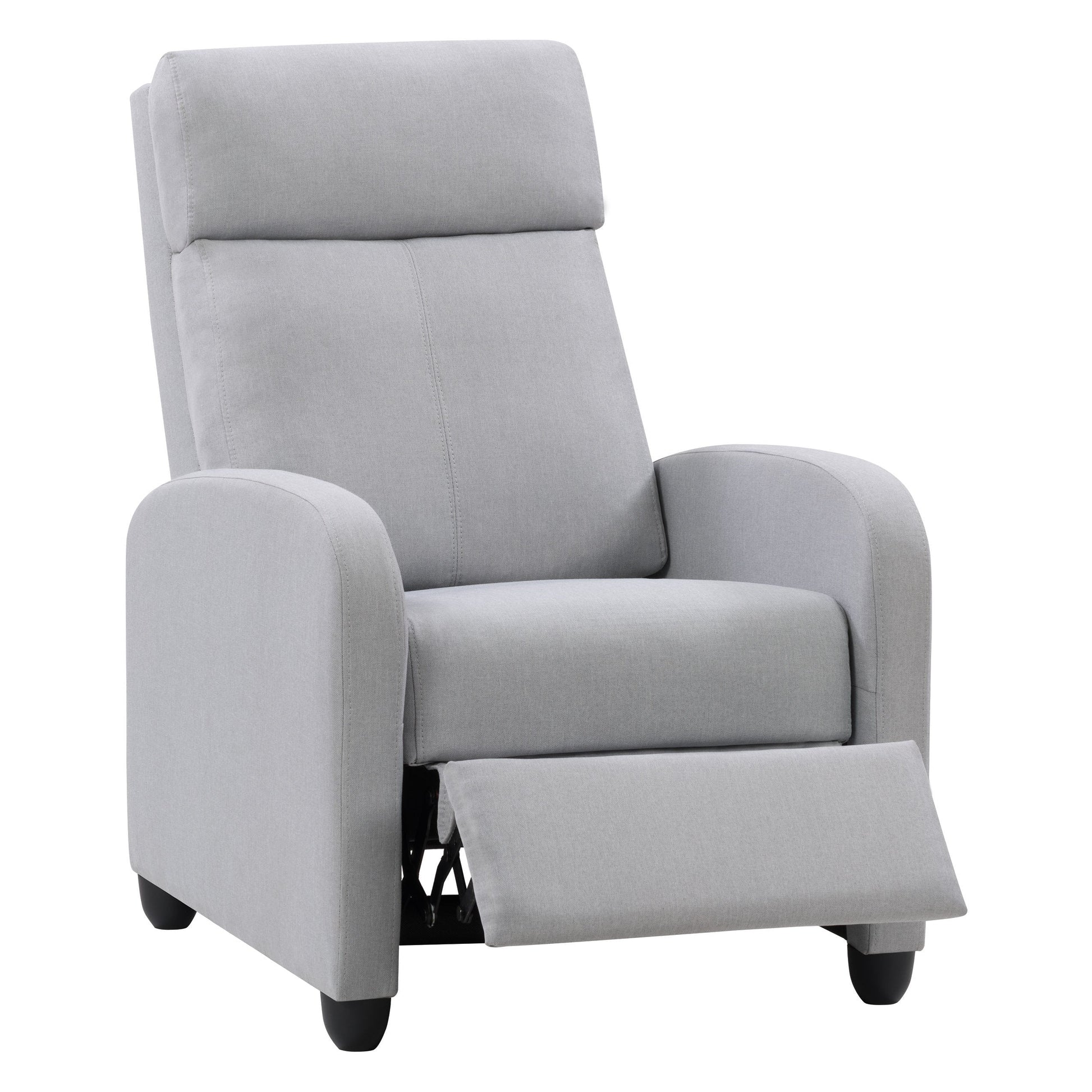 Grey Recliner CorLiving Collection product image by CorLiving#color_light-grey