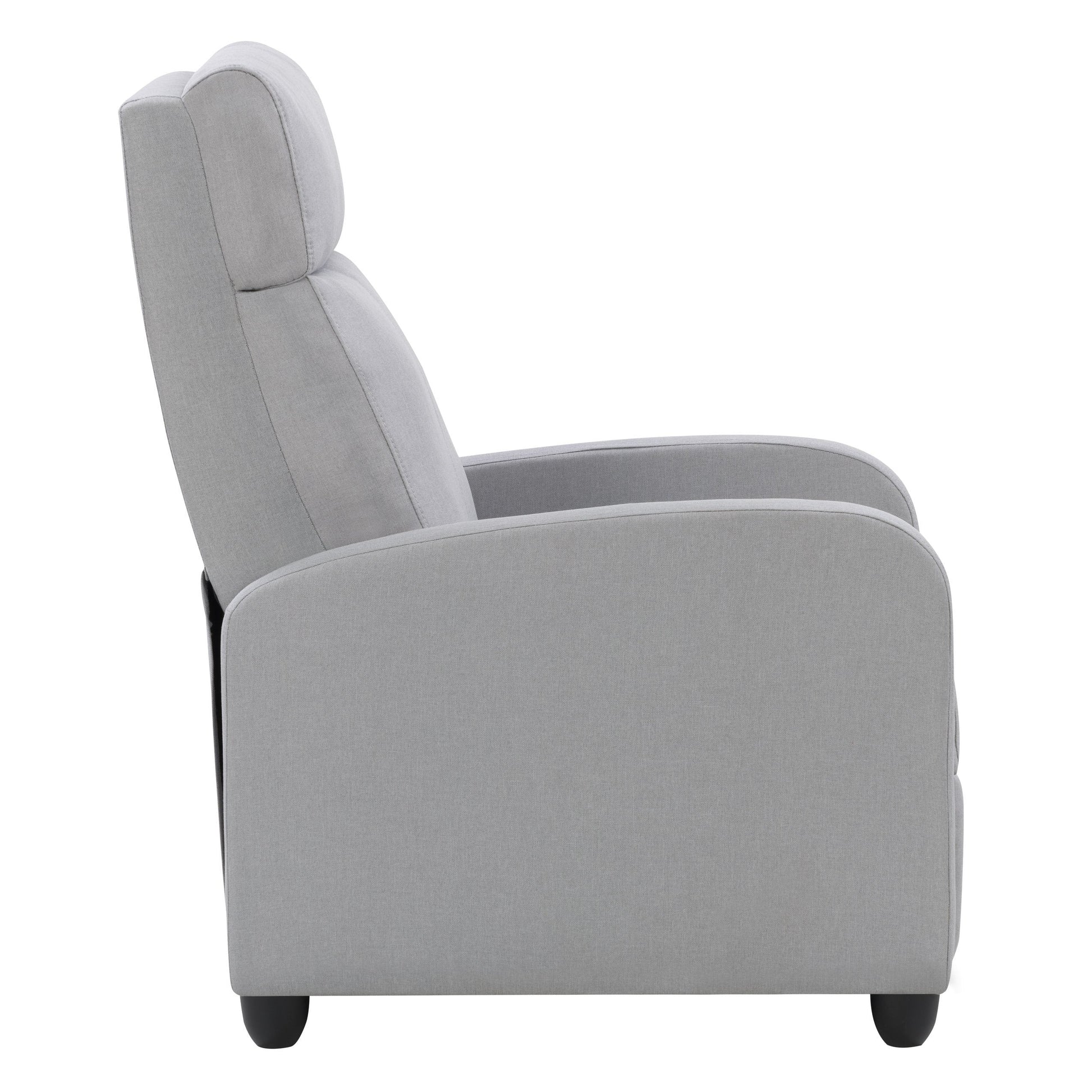 Grey Recliner CorLiving Collection product image by CorLiving#color_light-grey