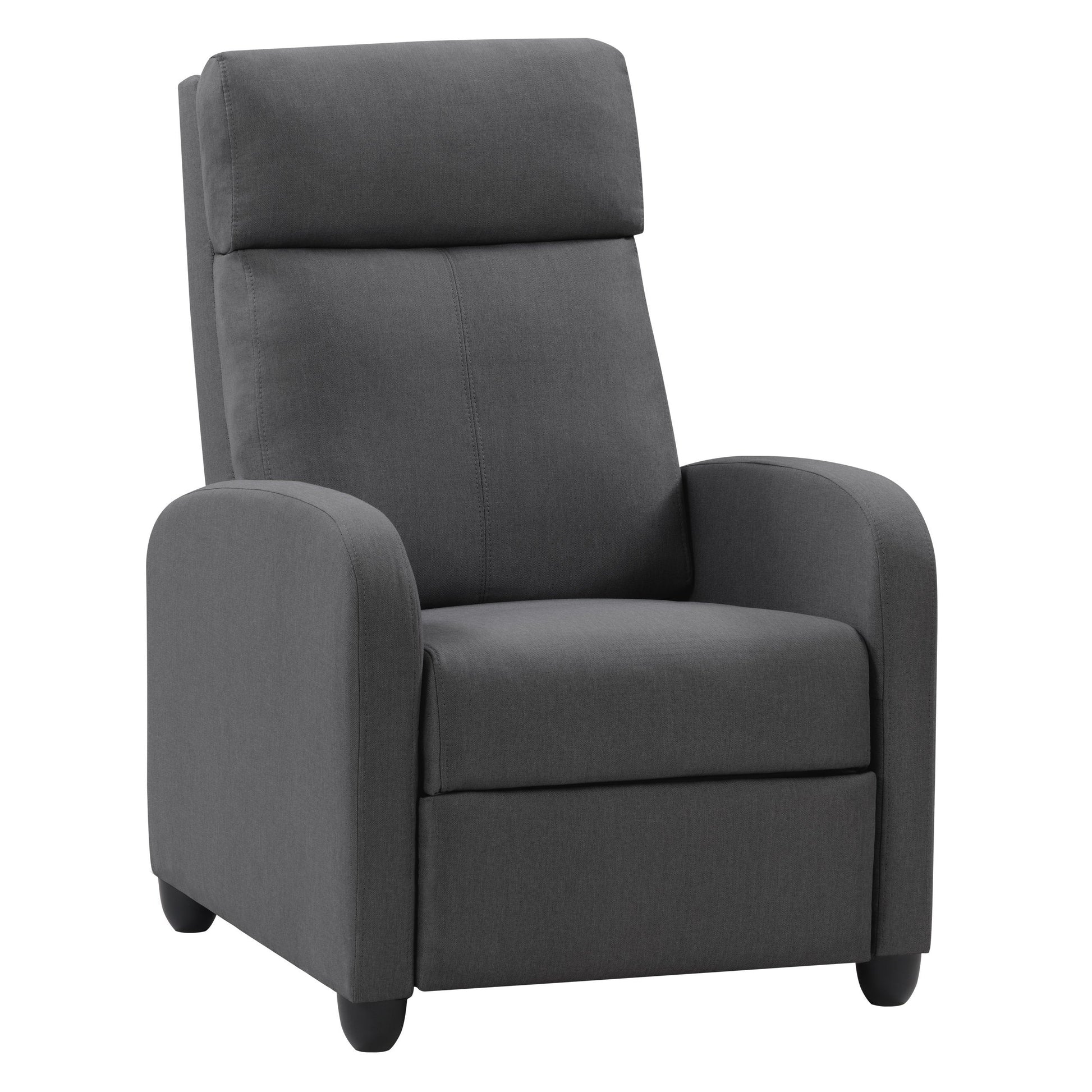 Grey Recliner CorLiving Collection product image by CorLiving#color_dark-grey