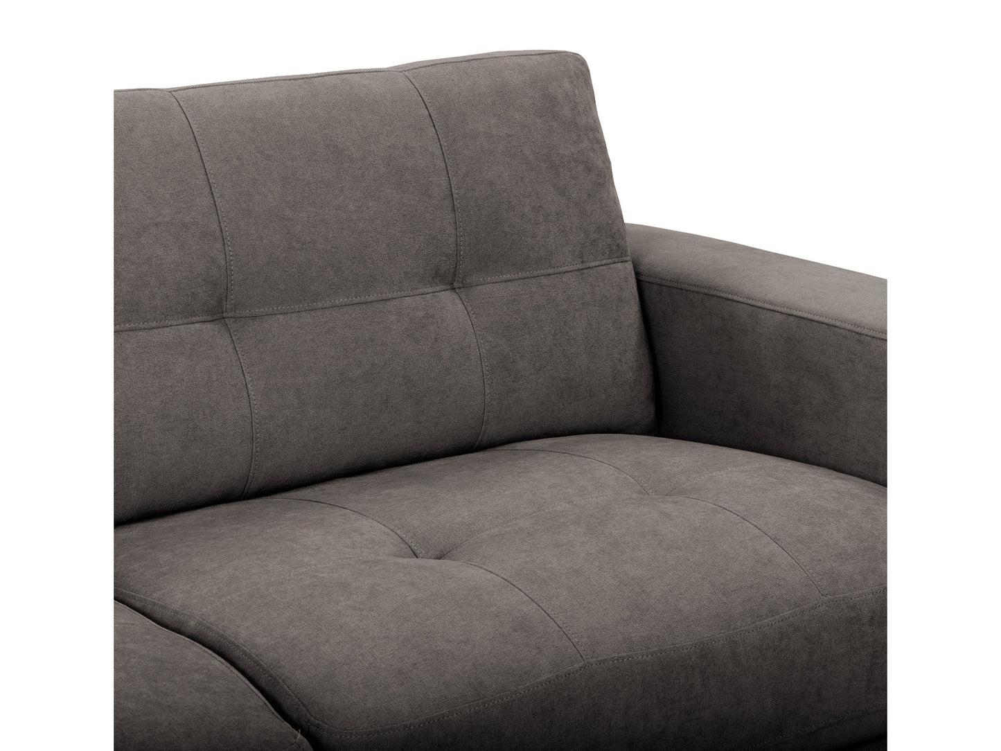 grey Contemporary Sofa Club collection detail image by CorLiving#color_grey