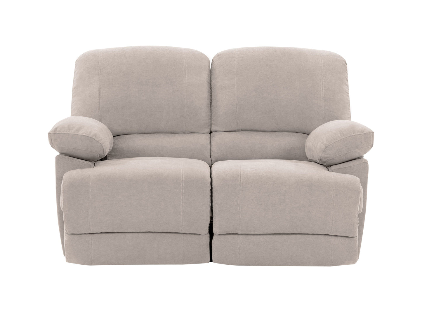 beige Reclining Loveseat Sofa Lea collection product image by CorLiving#color_beige