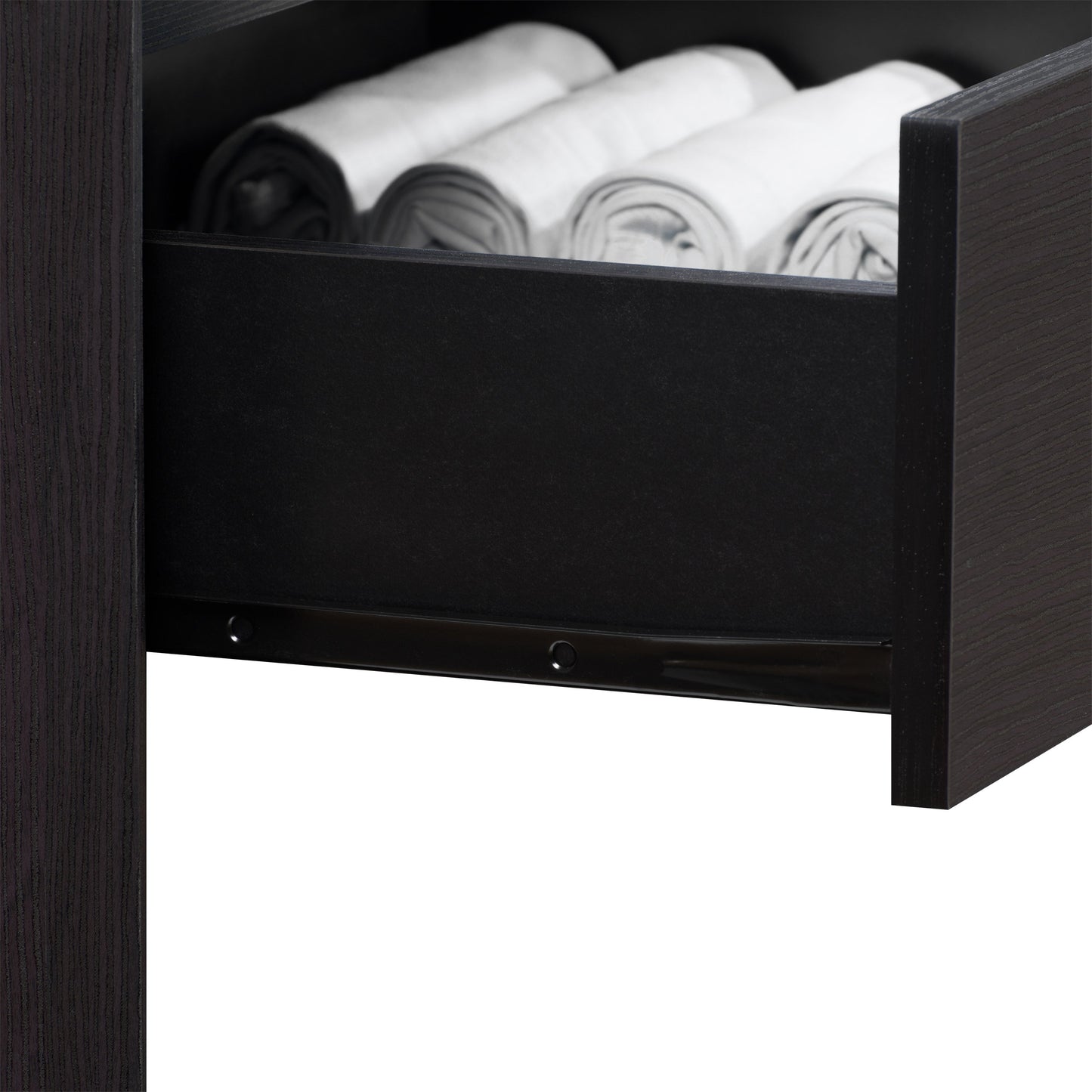 black oak 8 Drawer Dresser Newport Collection detail image by CorLiving#color_black-oak