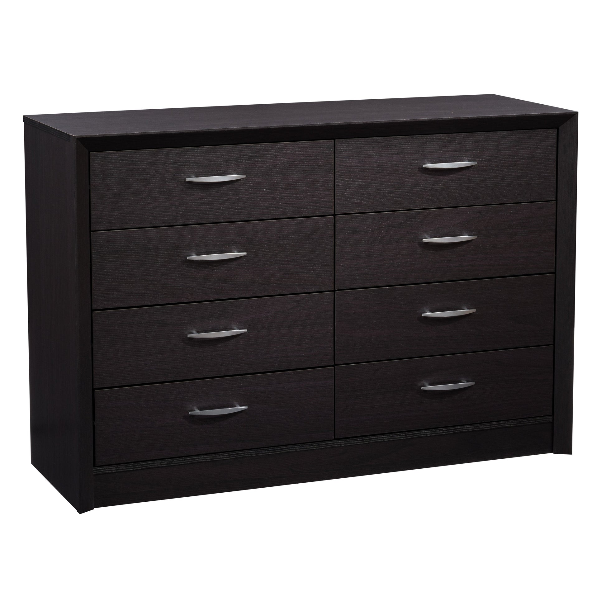 black oak 8 Drawer Dresser Newport Collection product image by CorLiving#color_black-oak