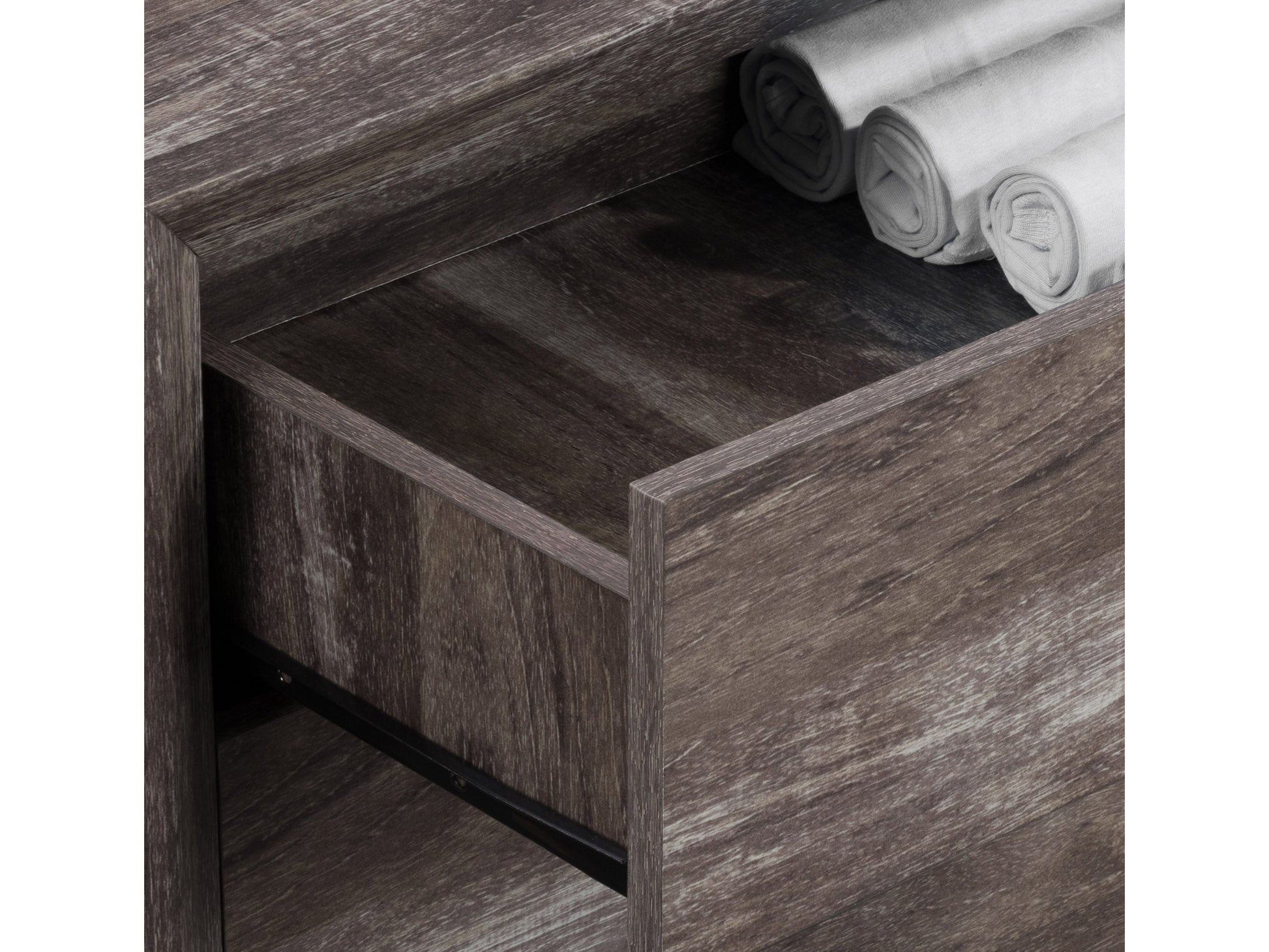 brown washed oak Tall Bedroom Dresser Newport Collection detail image by CorLiving#color_brown-washed-oak