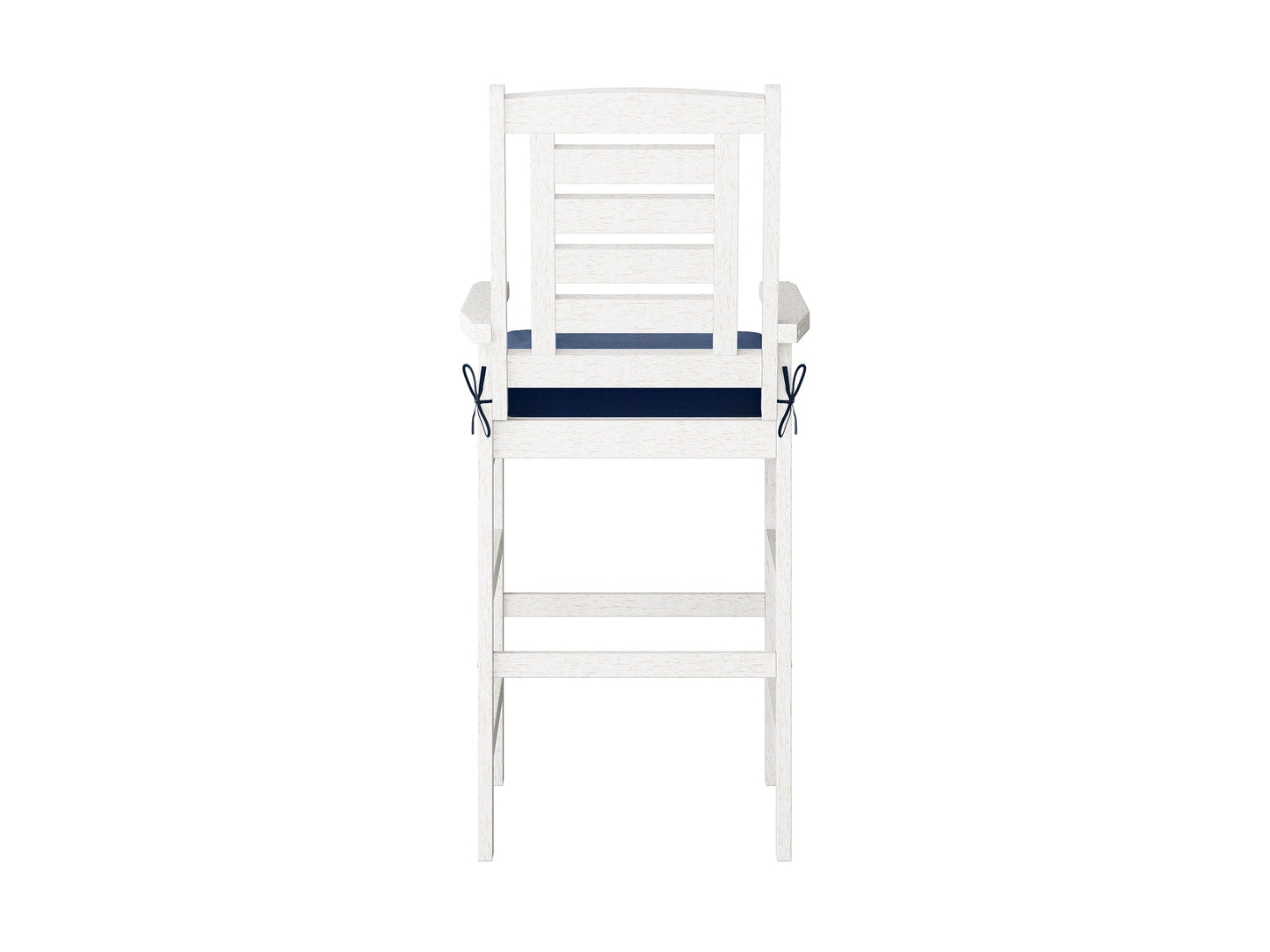 Miramar Washed White Wooden Bar Stools, Set of 2 Miramar Collection product image by CorLiving#color_miramar-washed-white