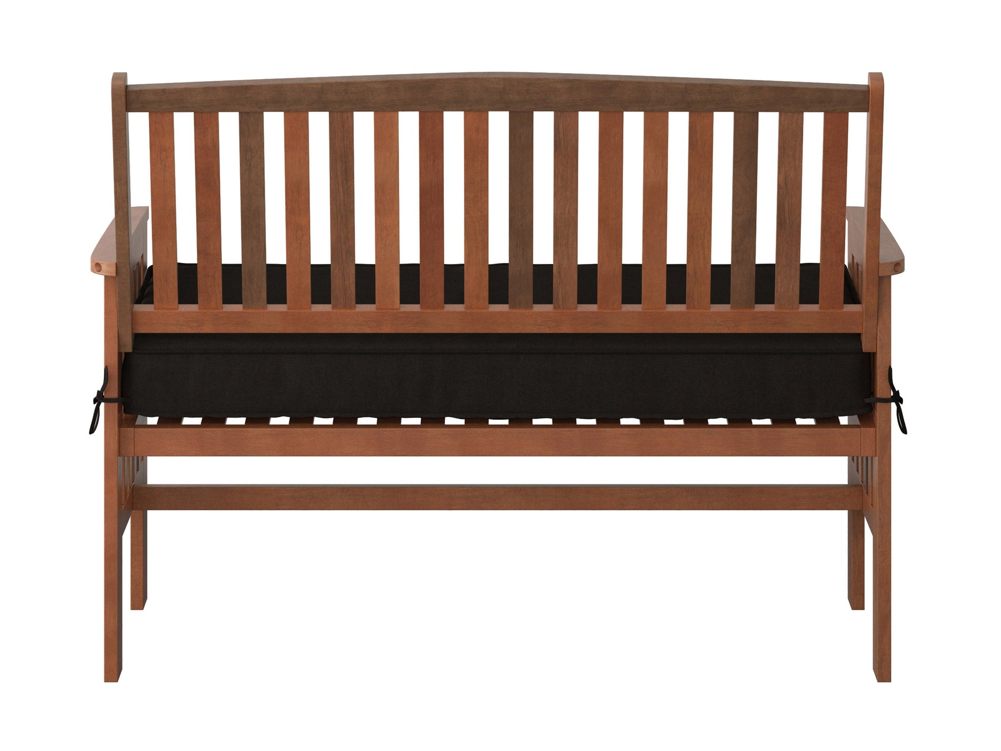 Miramar Brown Wood Bench with Back Miramar Collection product image by CorLiving#color_miramar-brown