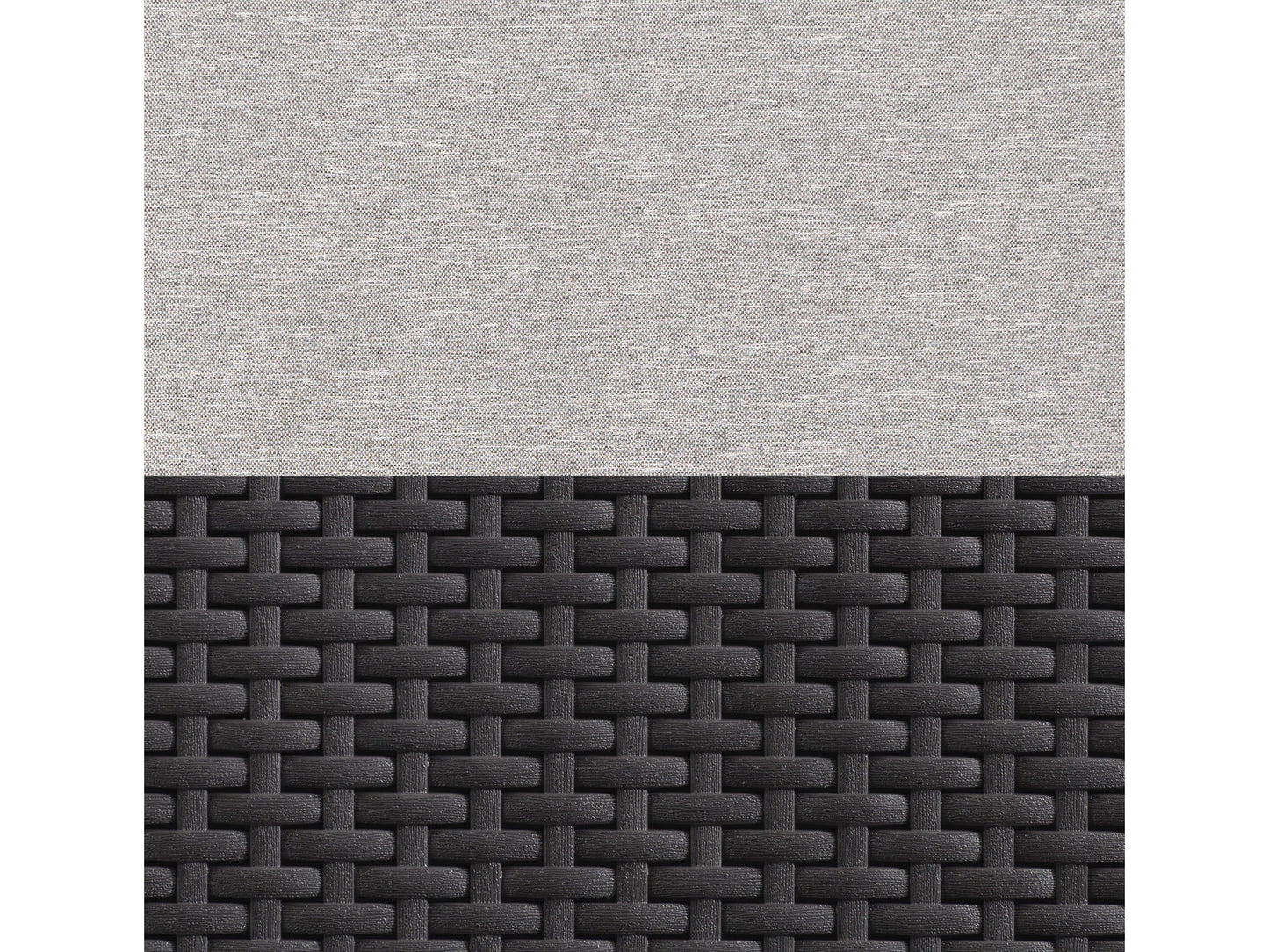 black and grey 3pc Patio Set Lake Front Collection detail image by CorLiving#color_black-and-grey