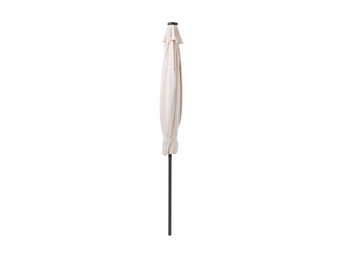 beige led umbrella, tilting Skylight Collection product image CorLiving#color_beige