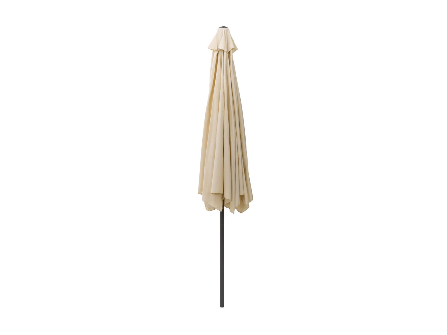 warm white 10ft patio umbrella, round tilting 200 Series product image CorLiving#color_warm-white