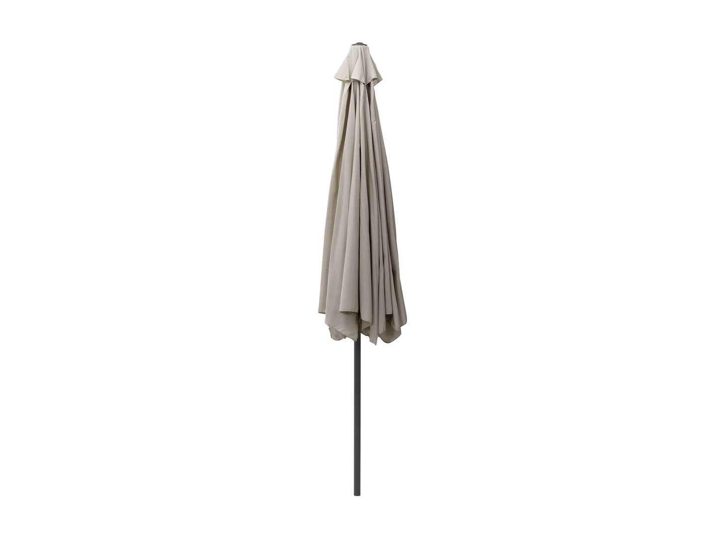 sandy grey 10ft patio umbrella, round tilting 200 Series product image CorLiving#color_sandy-grey