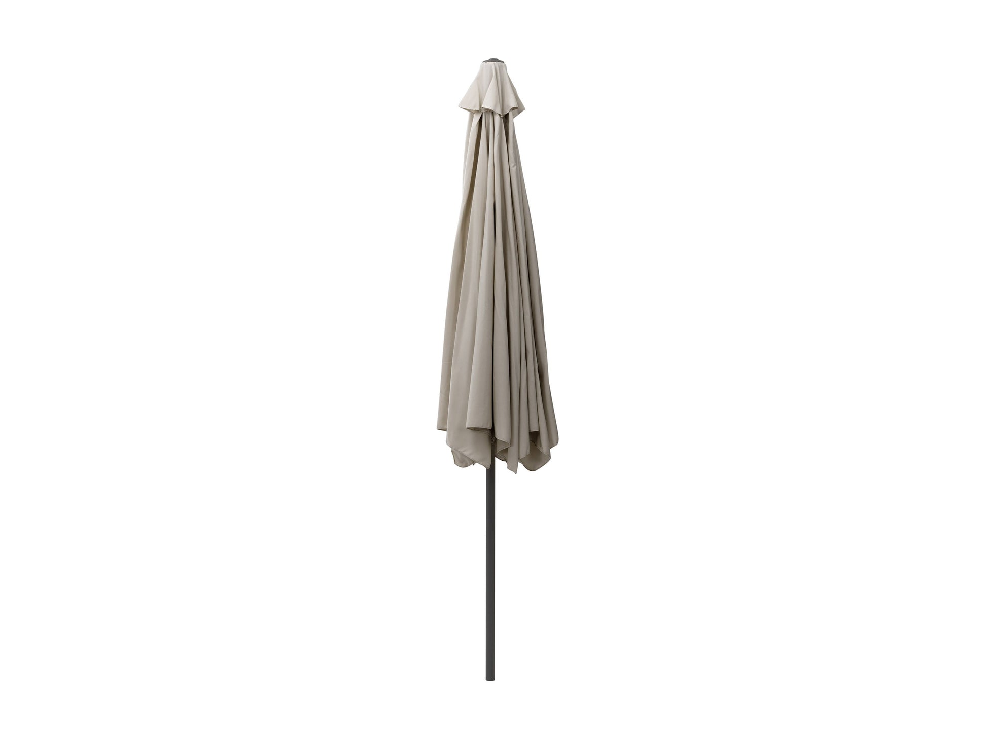 sandy grey 10ft patio umbrella, round tilting 200 Series product image CorLiving#color_sandy-grey