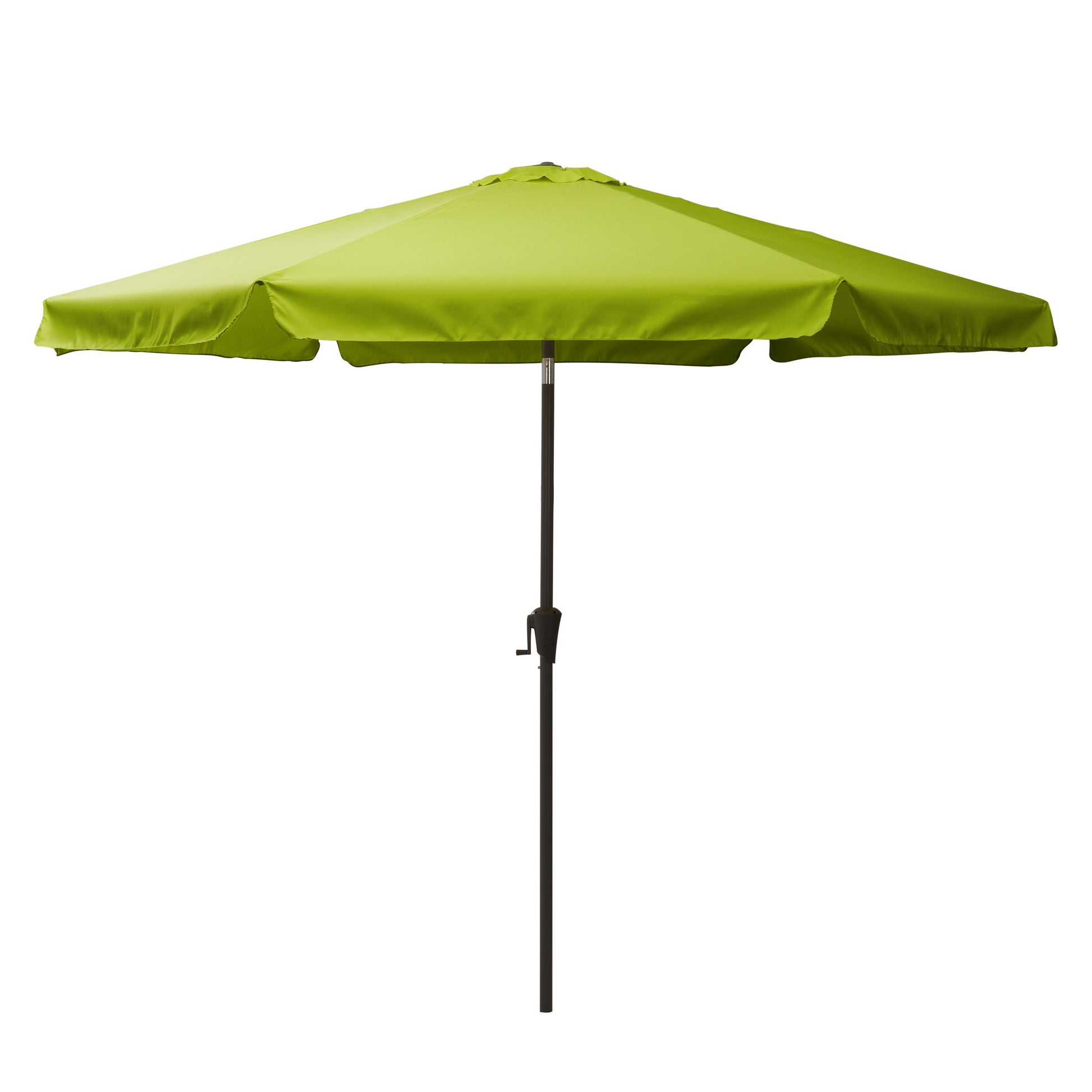 lime green 10ft patio umbrella, round tilting with base 200 Series product image CorLiving#color_lime-green