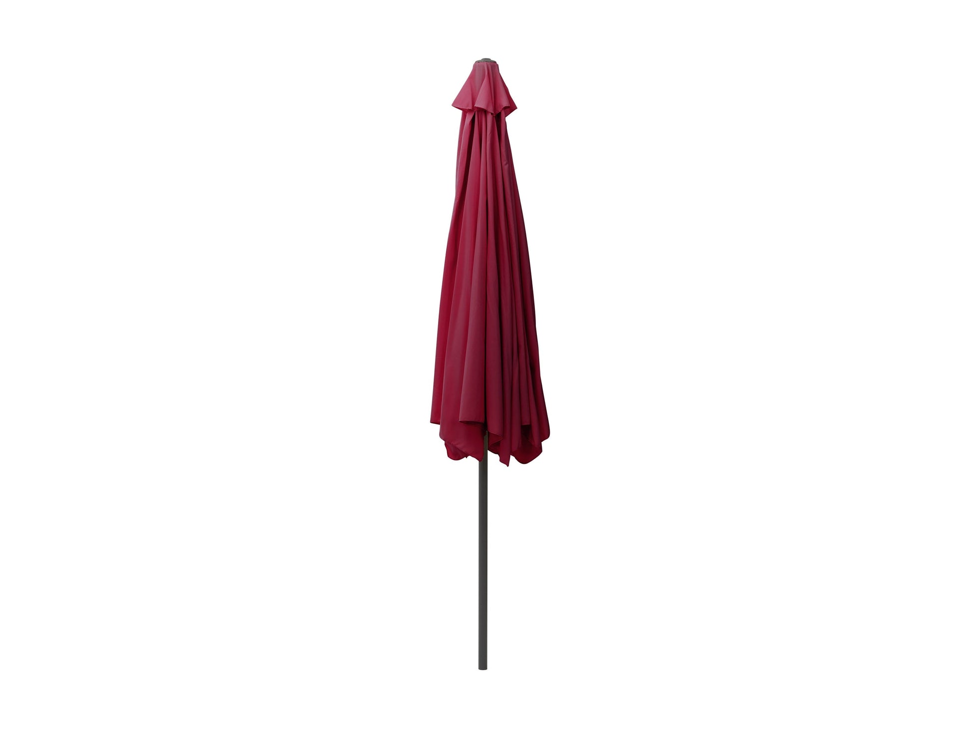 wine red 10ft patio umbrella, round tilting 200 Series product image CorLiving#color_wine-red