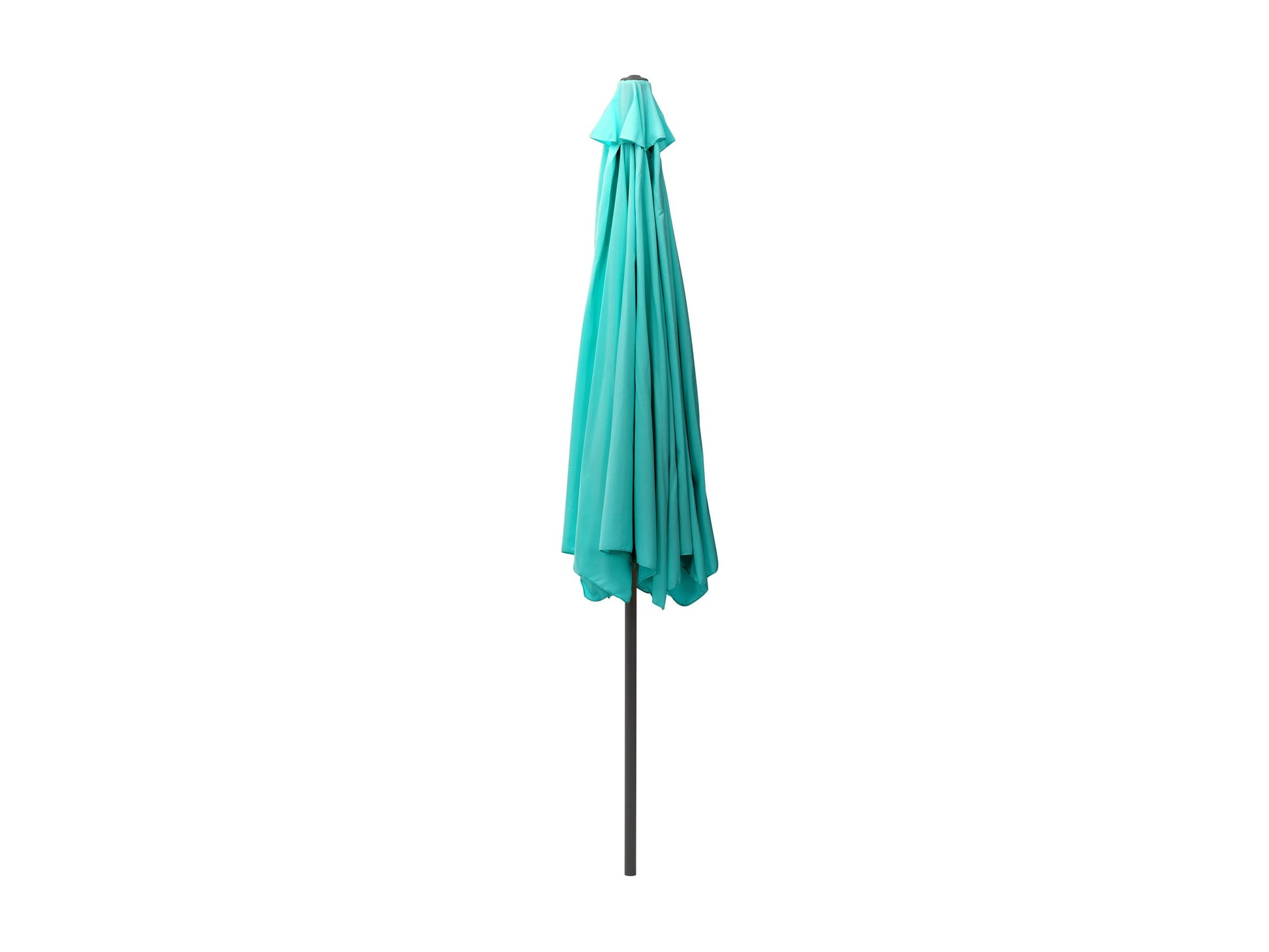 turquoise blue 10ft patio umbrella, round tilting 200 Series product image CorLiving#color_turquoise-blue