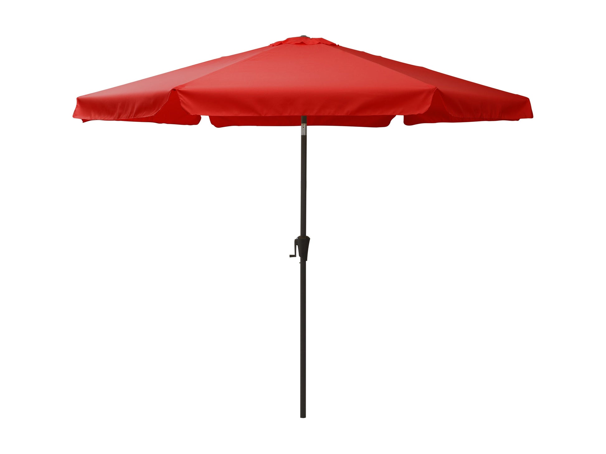 crimson red 10ft patio umbrella, round tilting 200 Series product image CorLiving#color_crimson-red