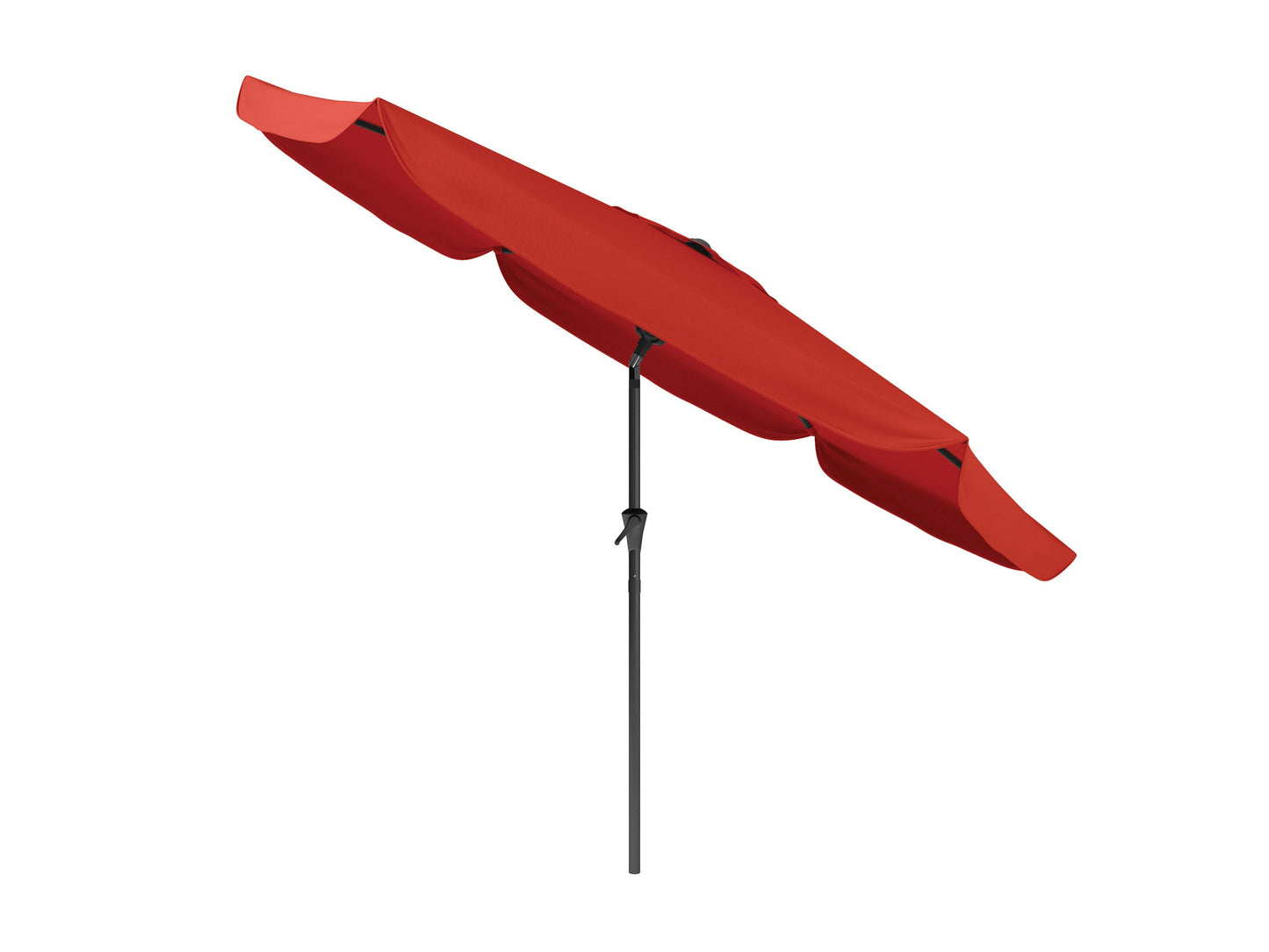 crimson red 10ft patio umbrella, round tilting 200 Series product image CorLiving#color_crimson-red