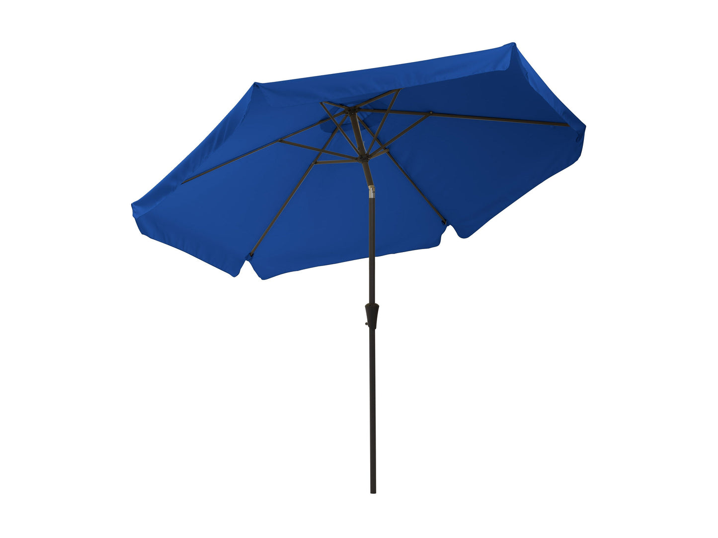 cobalt blue 10ft patio umbrella, round tilting 200 Series product image CorLiving#color_cobalt-blue
