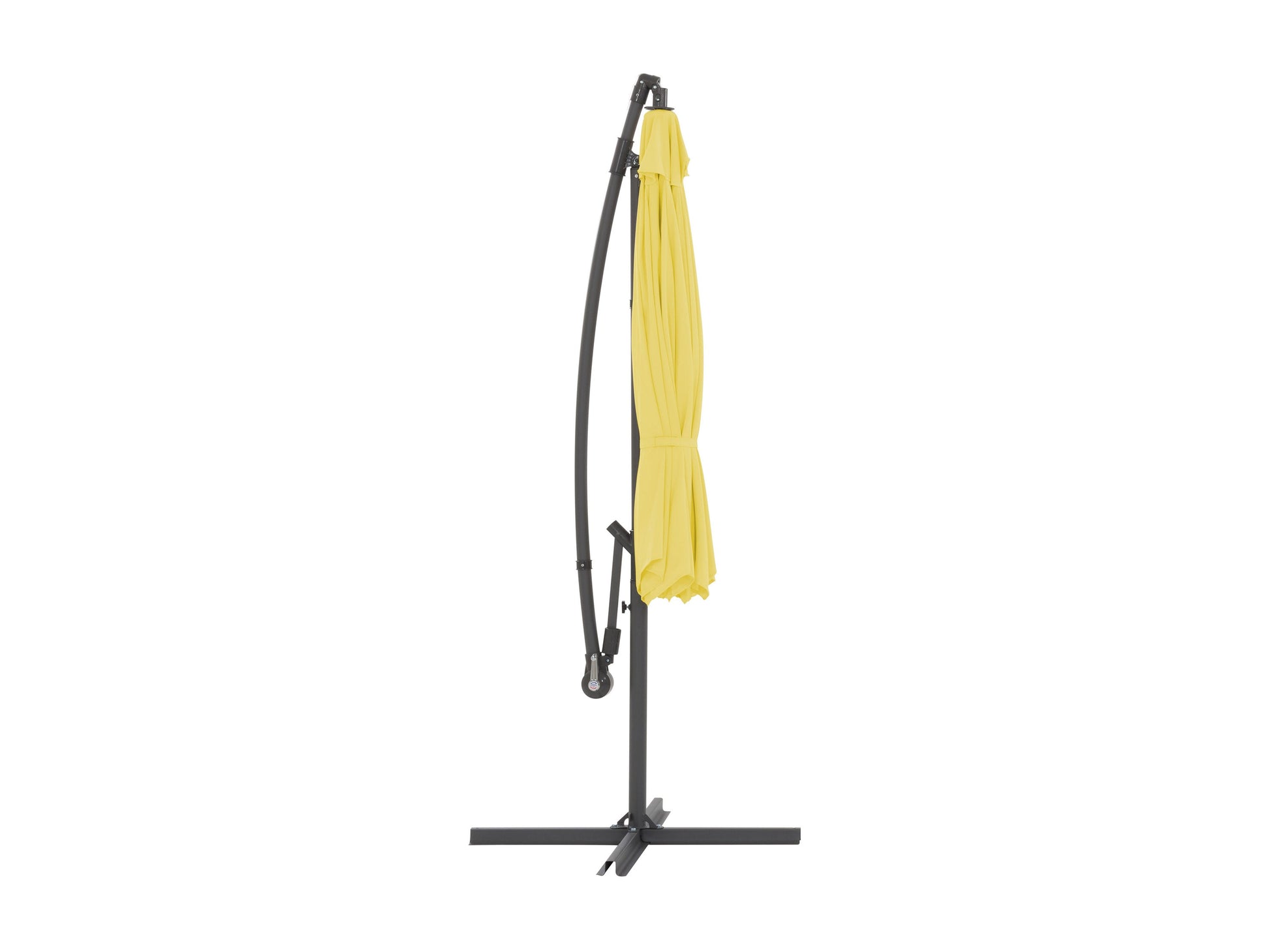 yellow offset patio umbrella 400 Series product image CorLiving#color_yellow