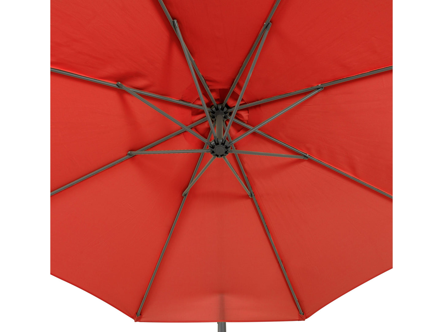 crimson red offset patio umbrella 400 Series detail image CorLiving#color_crimson-red