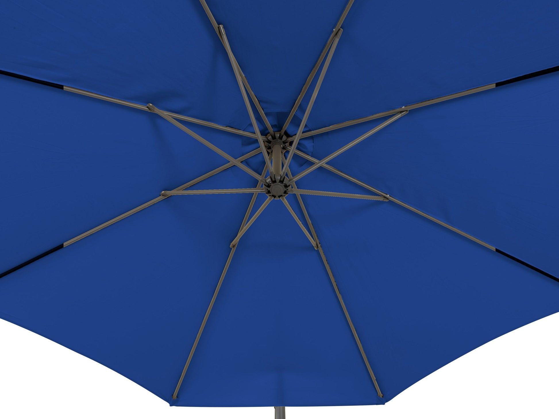 cobalt blue offset patio umbrella 400 Series detail image CorLiving#color_cobalt-blue