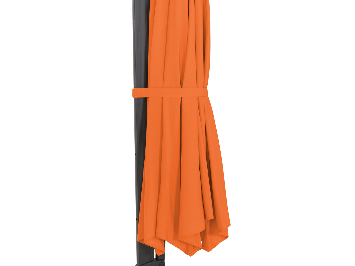 orange deluxe offset patio umbrella 500 Series detail image CorLiving#color_orange