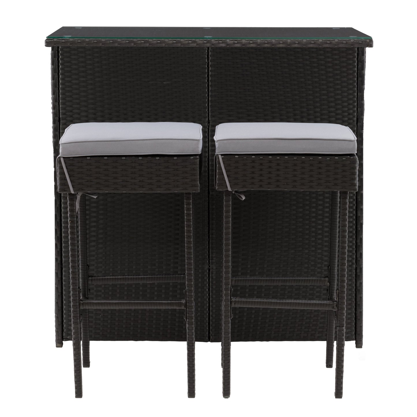 Patio Bar Set 3pc