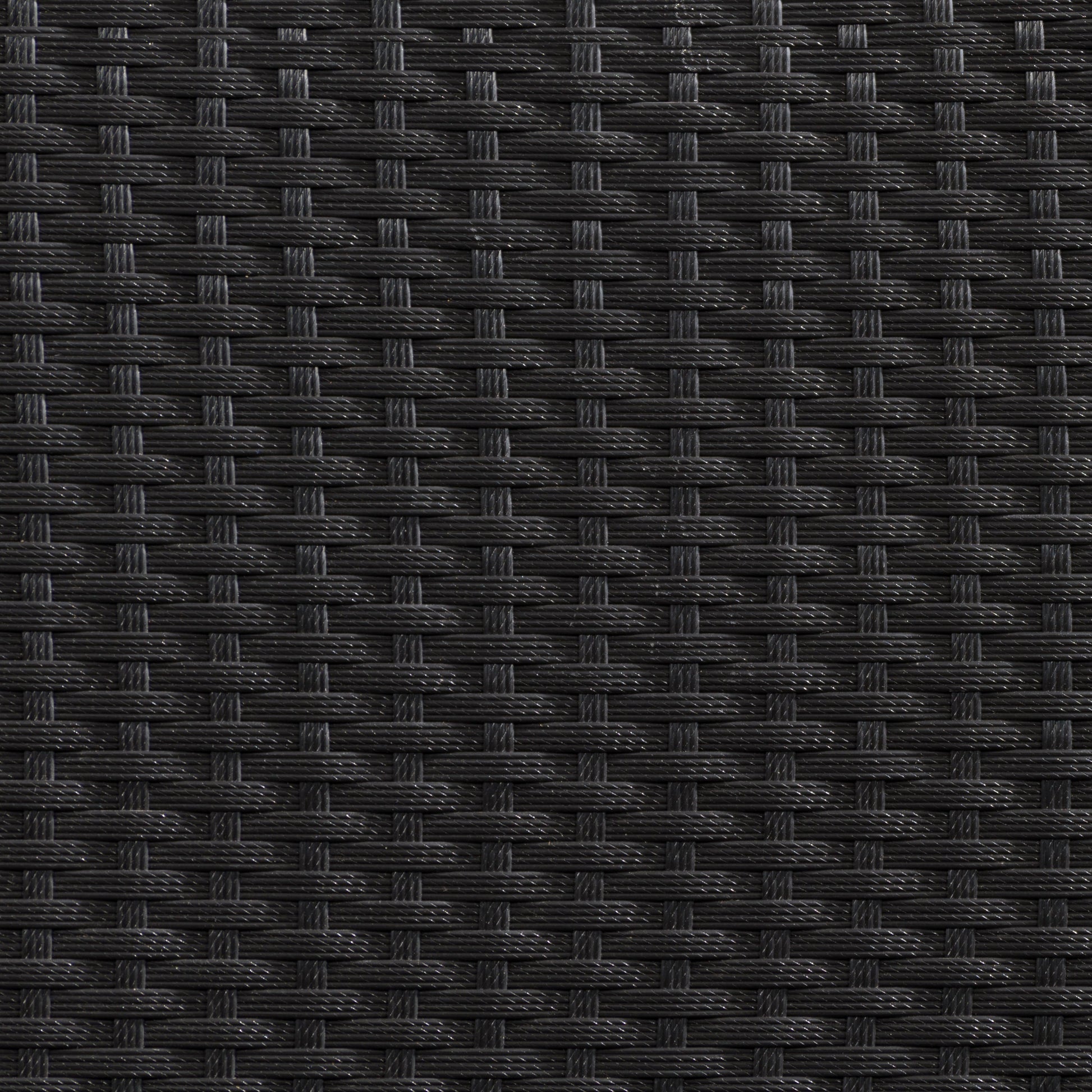 black weave Bistro Table Parksville Collection detail image by CorLiving#color_textured-black-weave