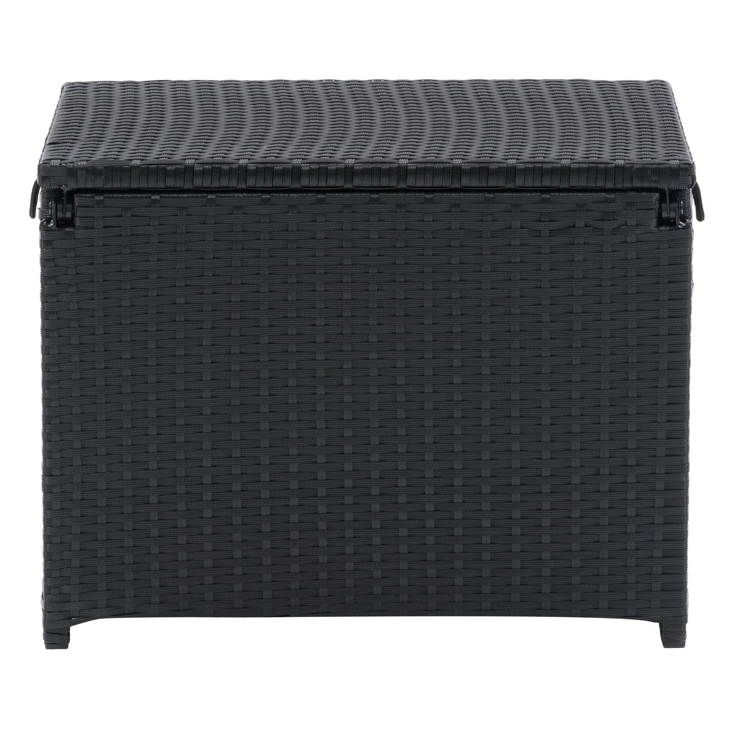 black weave Outdoor Cooler Table Parksville Collection product image by CorLiving#color_textured-black-weave