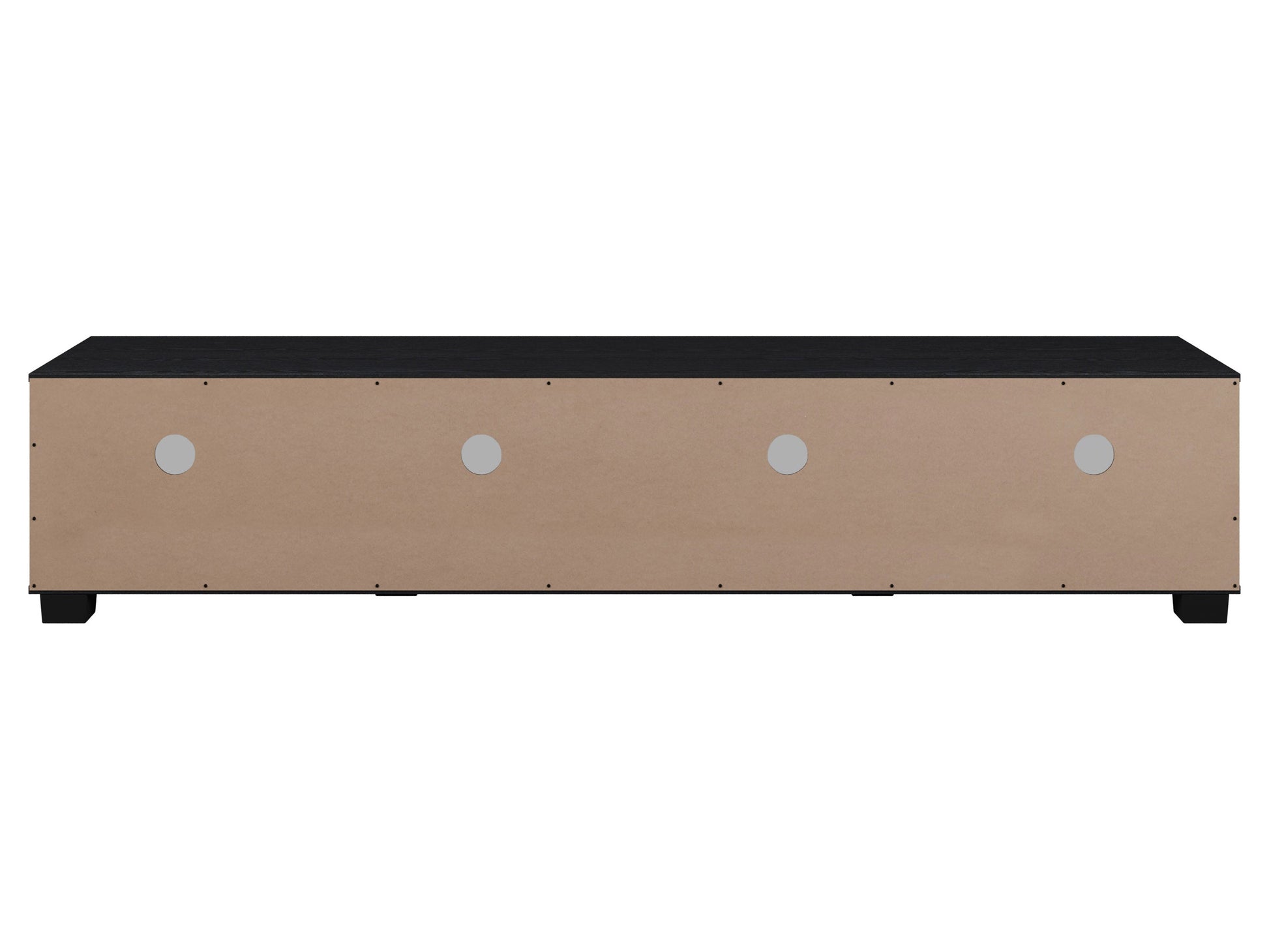 Black Glass TV Stand, TV's up to 85" Bromley Collection product image by CorLiving#color_bromley-black-ravenwood