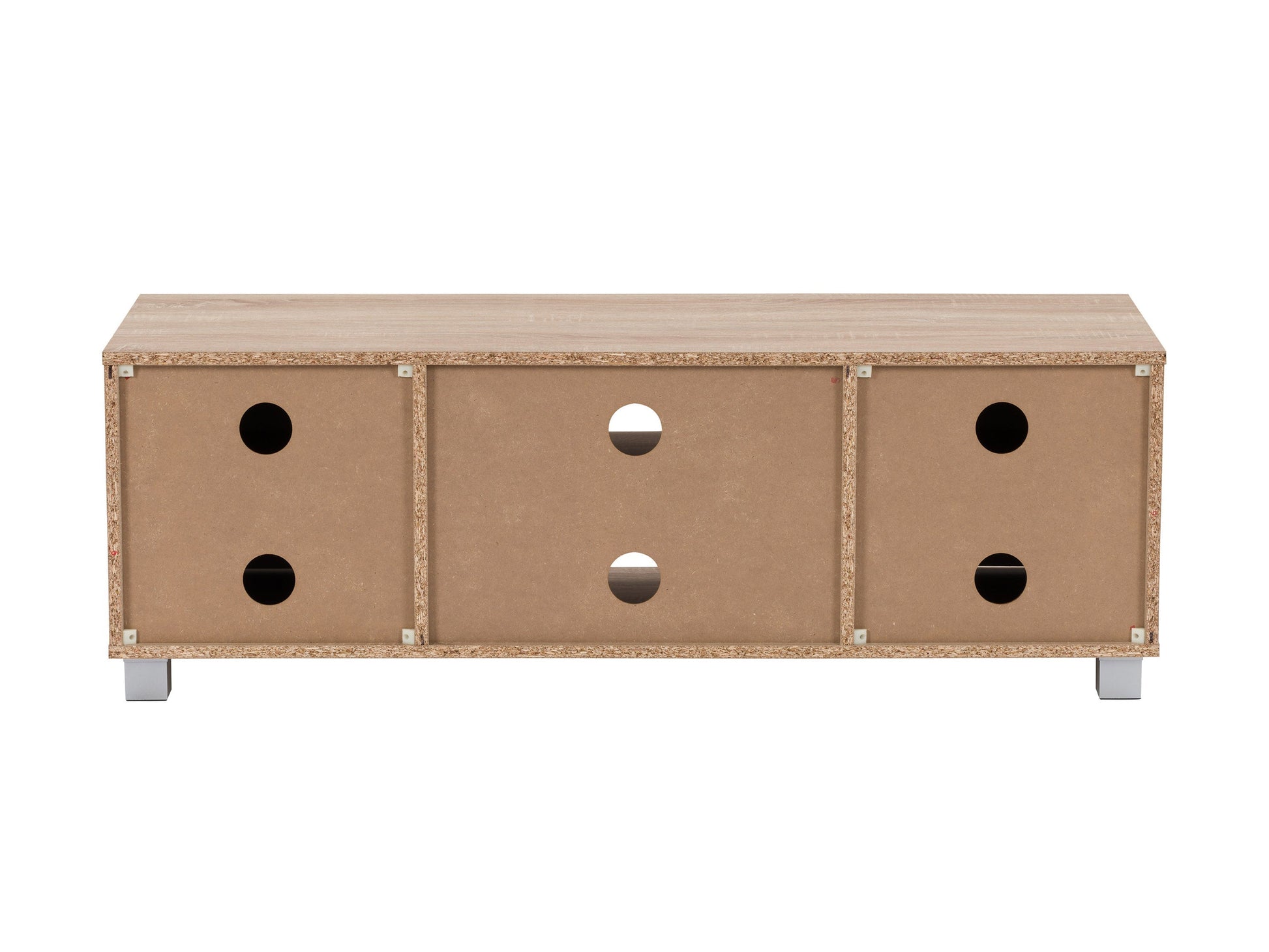 brown and white Modern TV Stand for TVs up to 55" Hollywood Collection product image by CorLiving#color_brown-and-white