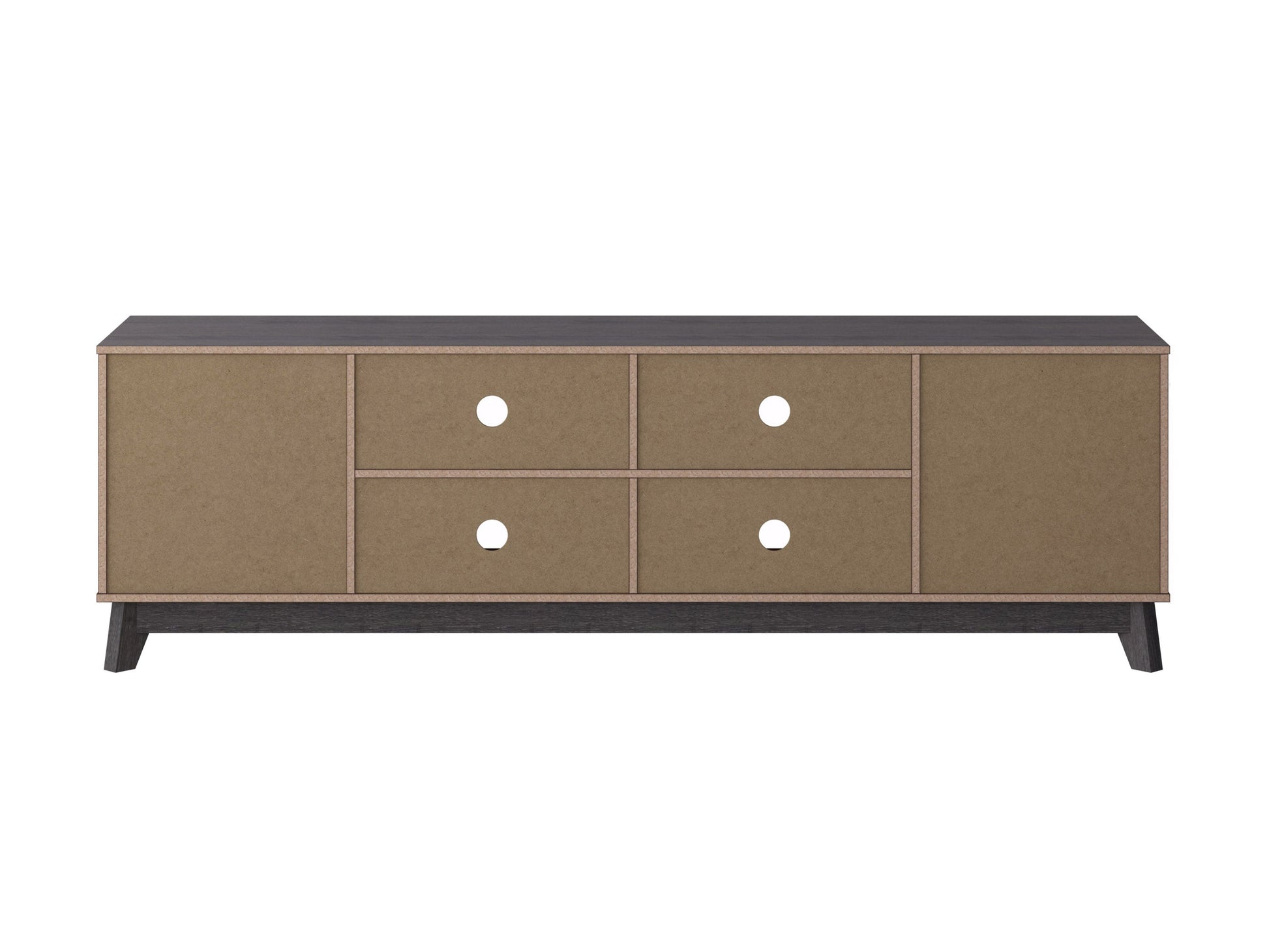 grey Modern TV Stand for TVs up to 85" Hollywood Collection product image by CorLiving#color_grey