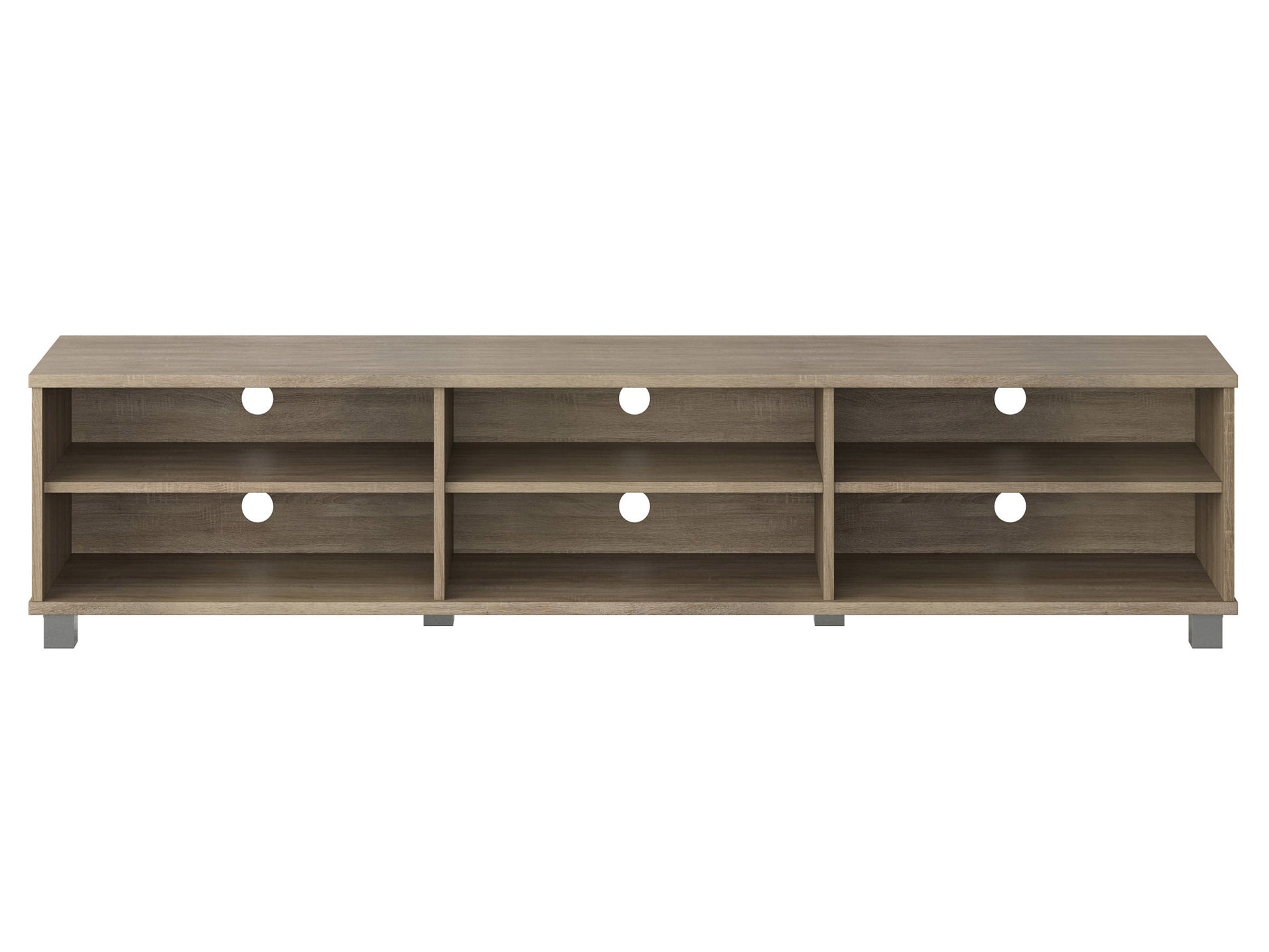 brown Modern TV Stand for TVs up to 85" Hollywood Collection product image by CorLiving#color_brown
