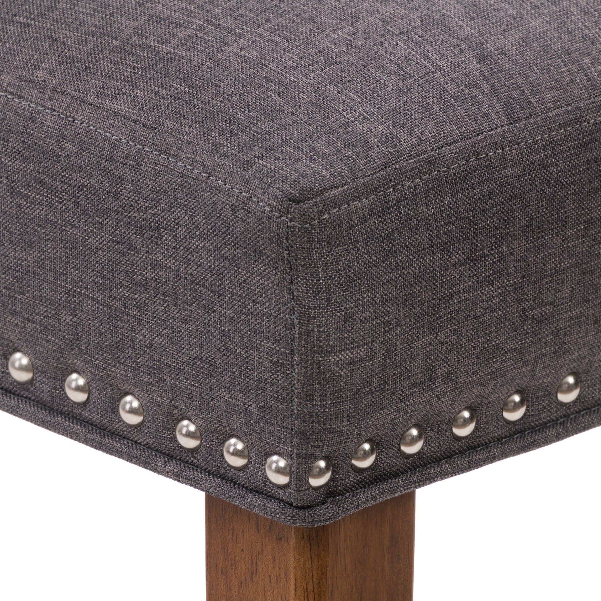 dark grey Mid Century Dining Chairs, Set of 2 Tiffany Collection detail image by CorLiving#color_dark-grey