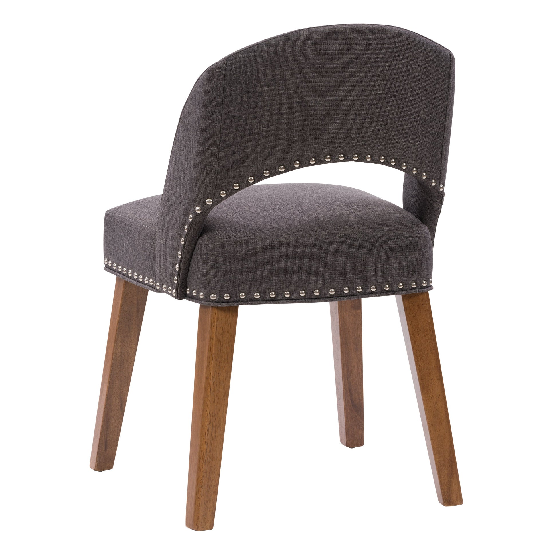dark grey Mid Century Dining Chairs, Set of 2 Tiffany Collection product image by CorLiving#color_dark-grey