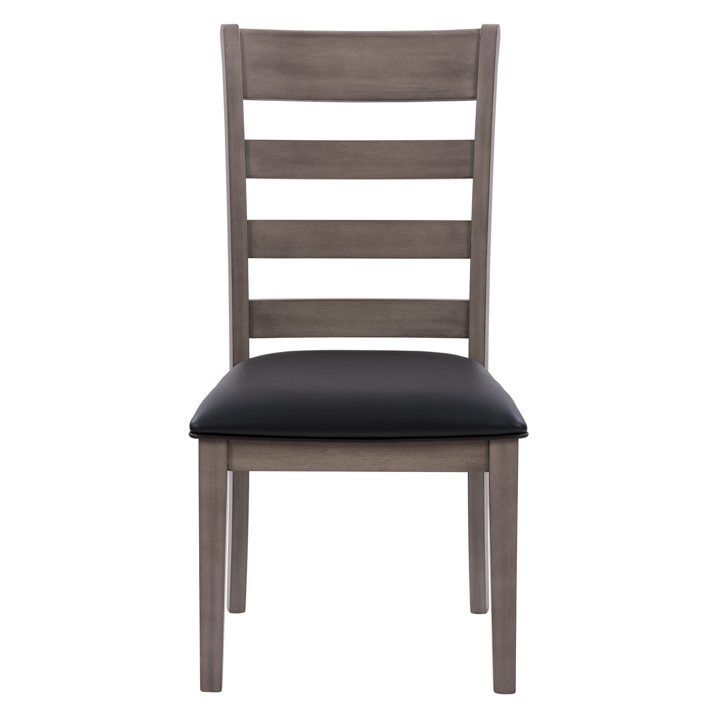 washed grey Wood Dining Chairs, Set of 2 New York Collection product image by CorLiving#color_new-york-washed-grey-and-black