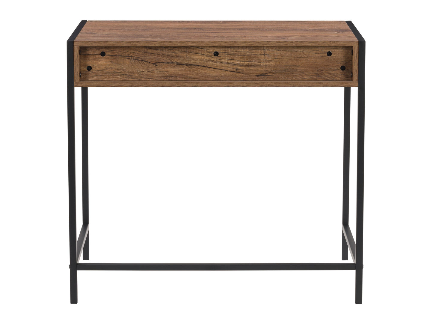 brown and black Desk with Storage Rayne Collection product image by CorLiving#color_brown-and-black