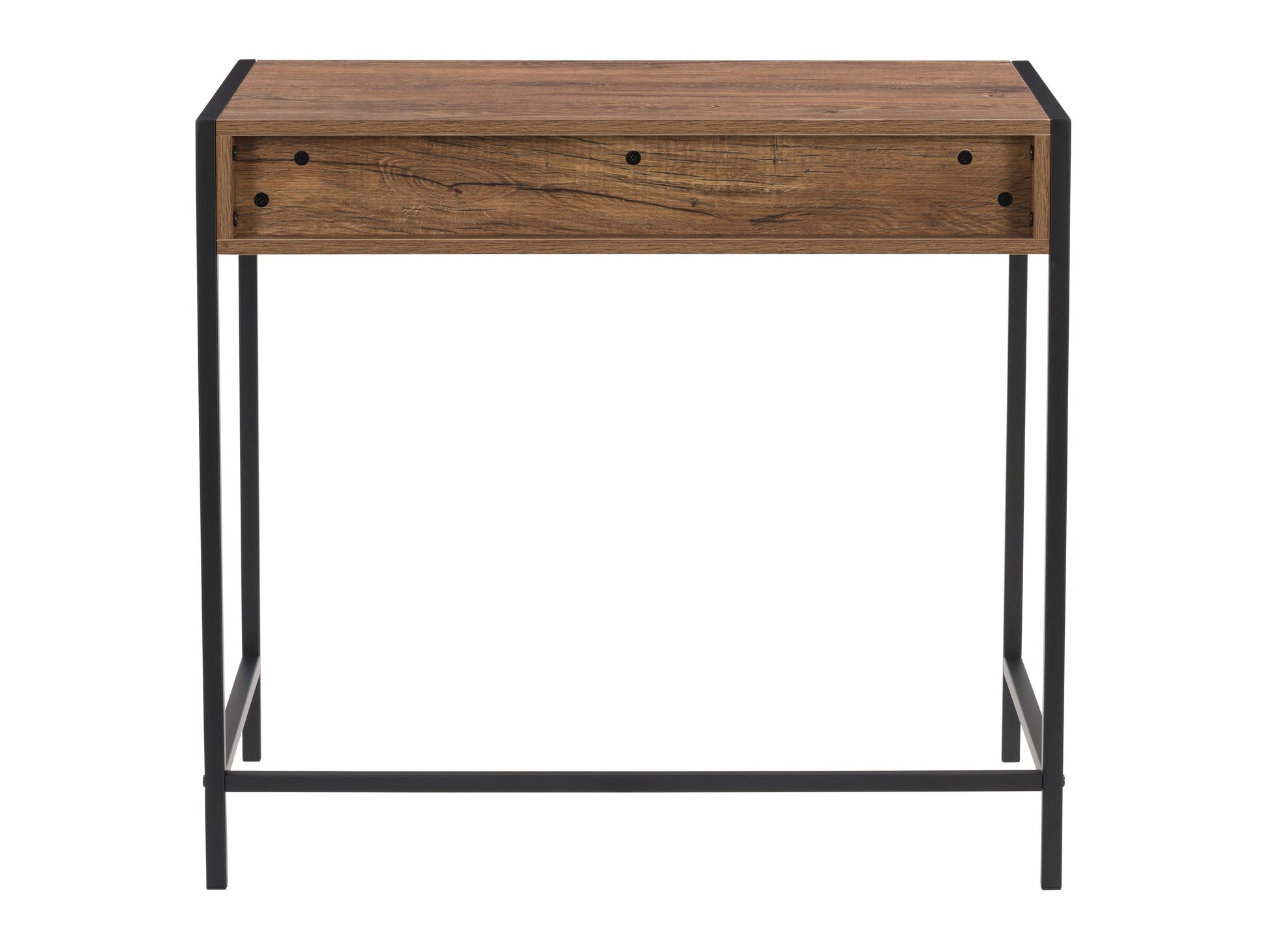 brown and black Desk with Storage Rayne Collection product image by CorLiving#color_brown-and-black