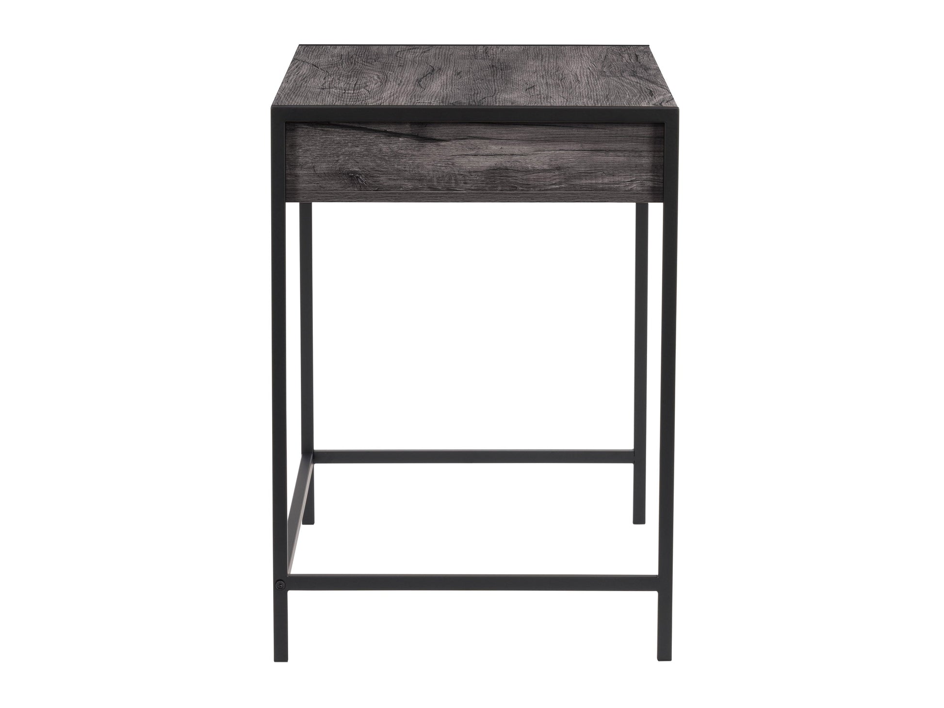 dark grey and black Desk with Storage Rayne Collection product image by CorLiving#color_dark-grey-and-black