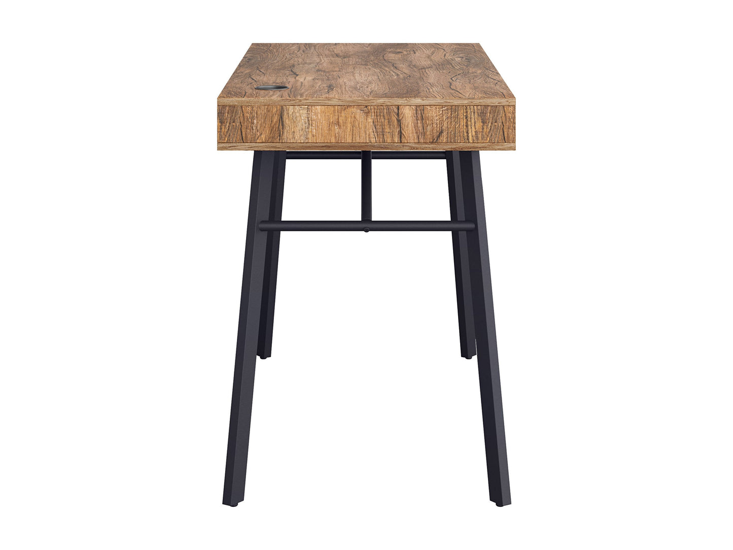 brown Natural Wood Desk Auston Collection product image by CorLiving#color_brown