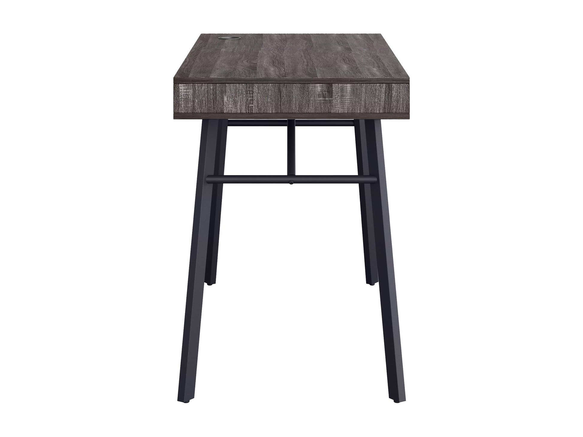grey Natural Wood Desk Auston Collection product image by CorLiving#color_grey