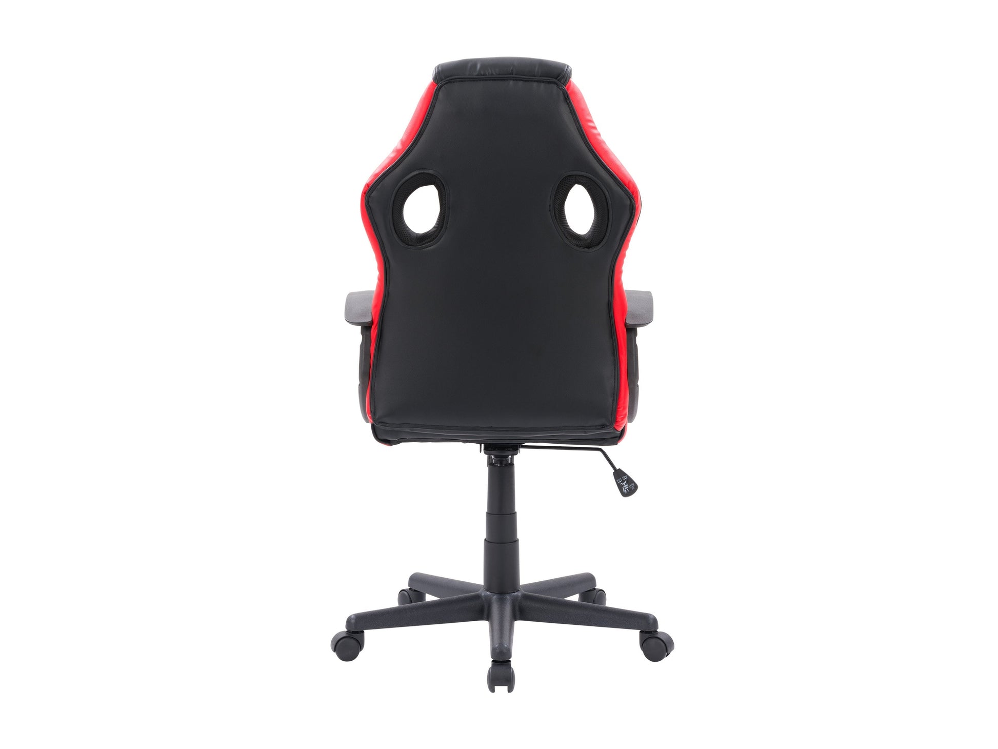 black and red Gaming Chair with Wheels Mad Dog Collection product image by CorLiving#color_black-and-red